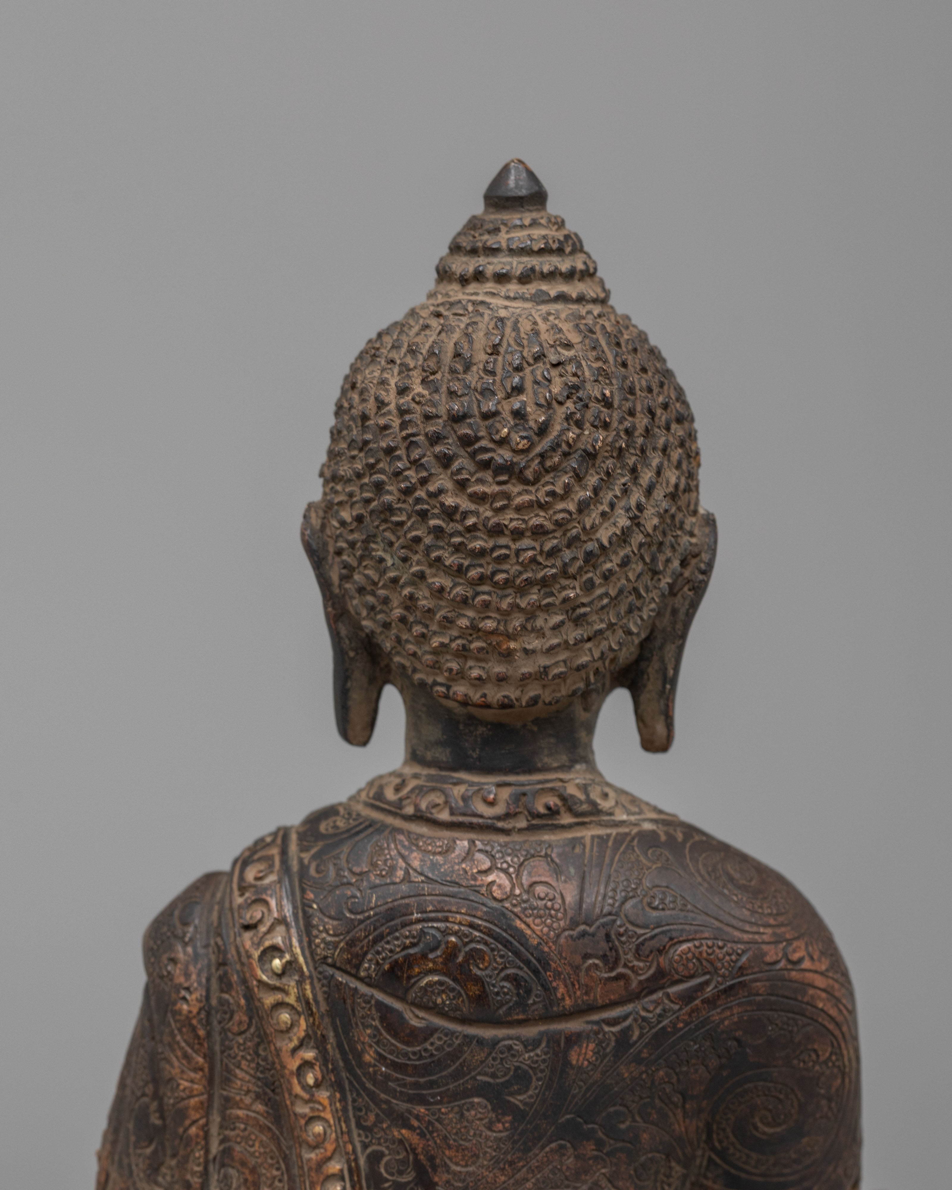 Handcrafted Healing Buddha Statue | Medicine Buddha Figurine