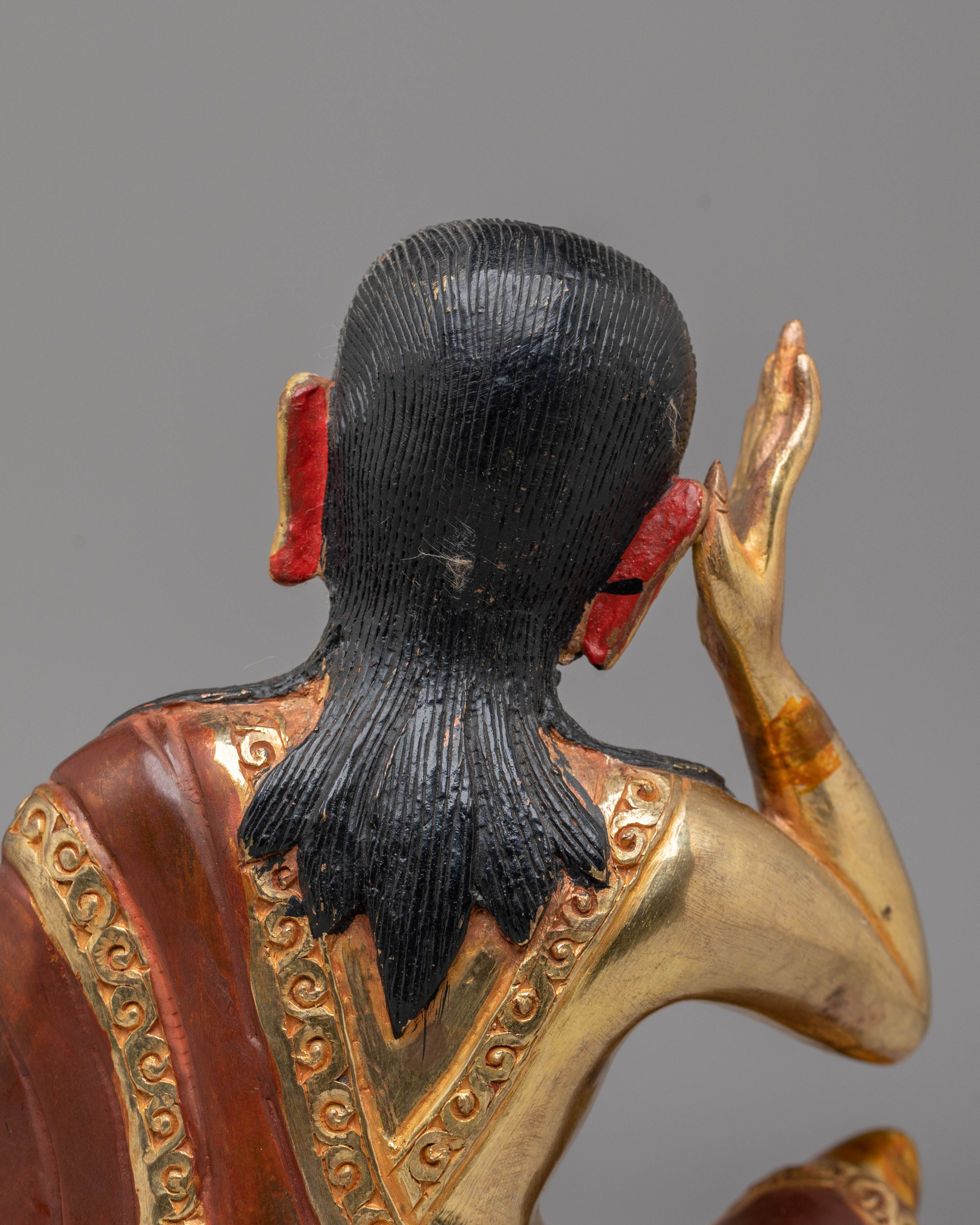 Handmade Marpha Sculpture Set | Peaceful Buddhist Art