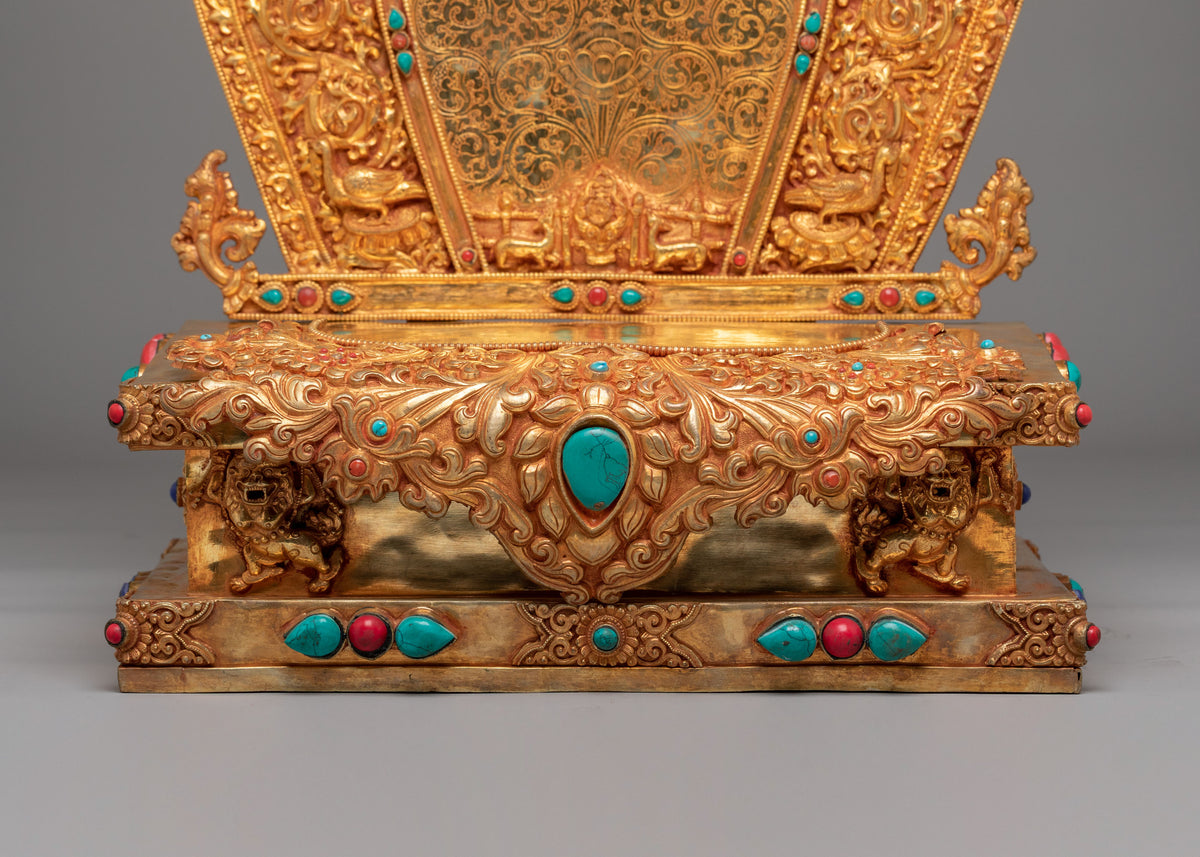 Dzambhala Throne Statue | Symbol of Wealth & Prosperity