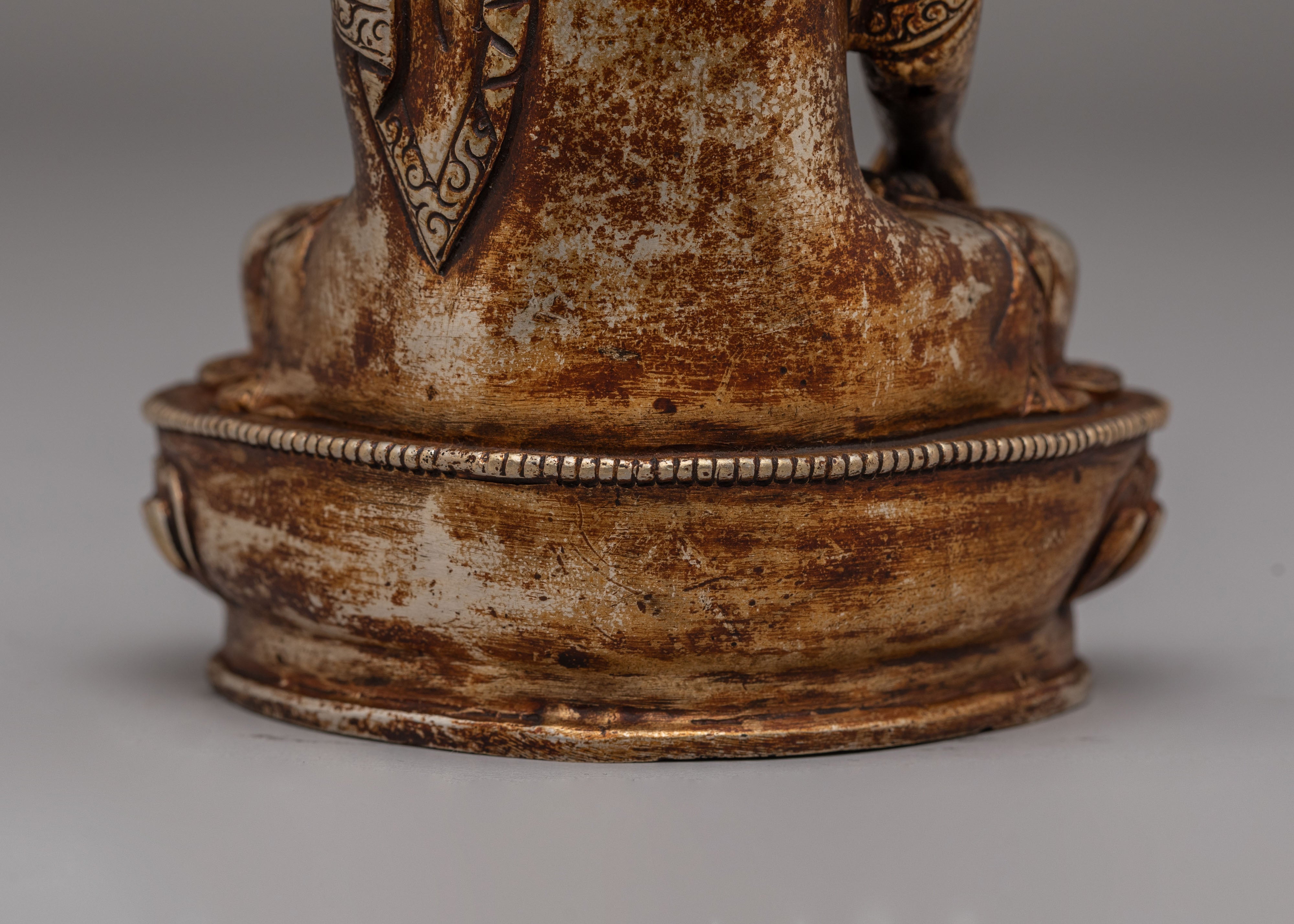 Shakyamuni Buddha Altar Deity Statue | Himalayan Art