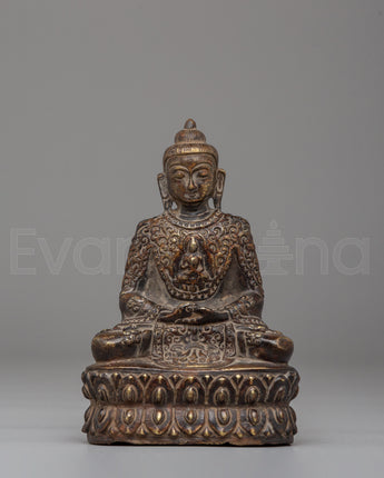 Spiritual Amitabha Buddha Altar Statue 