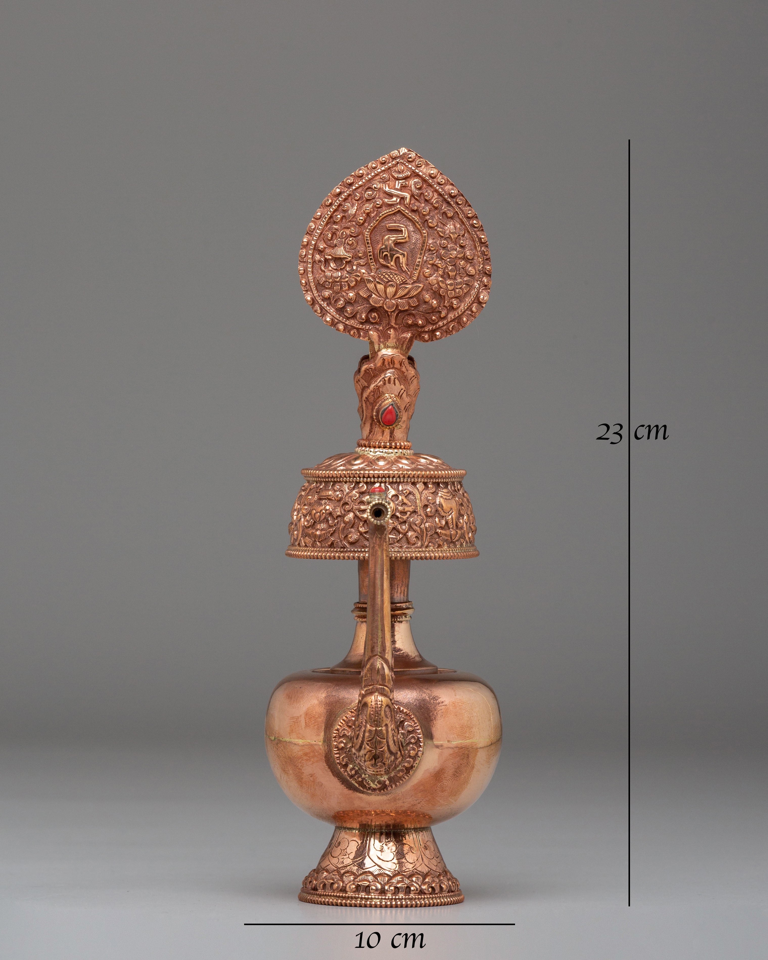Handmade Traditional Bhumba | Tibetan Copper Ritual Art