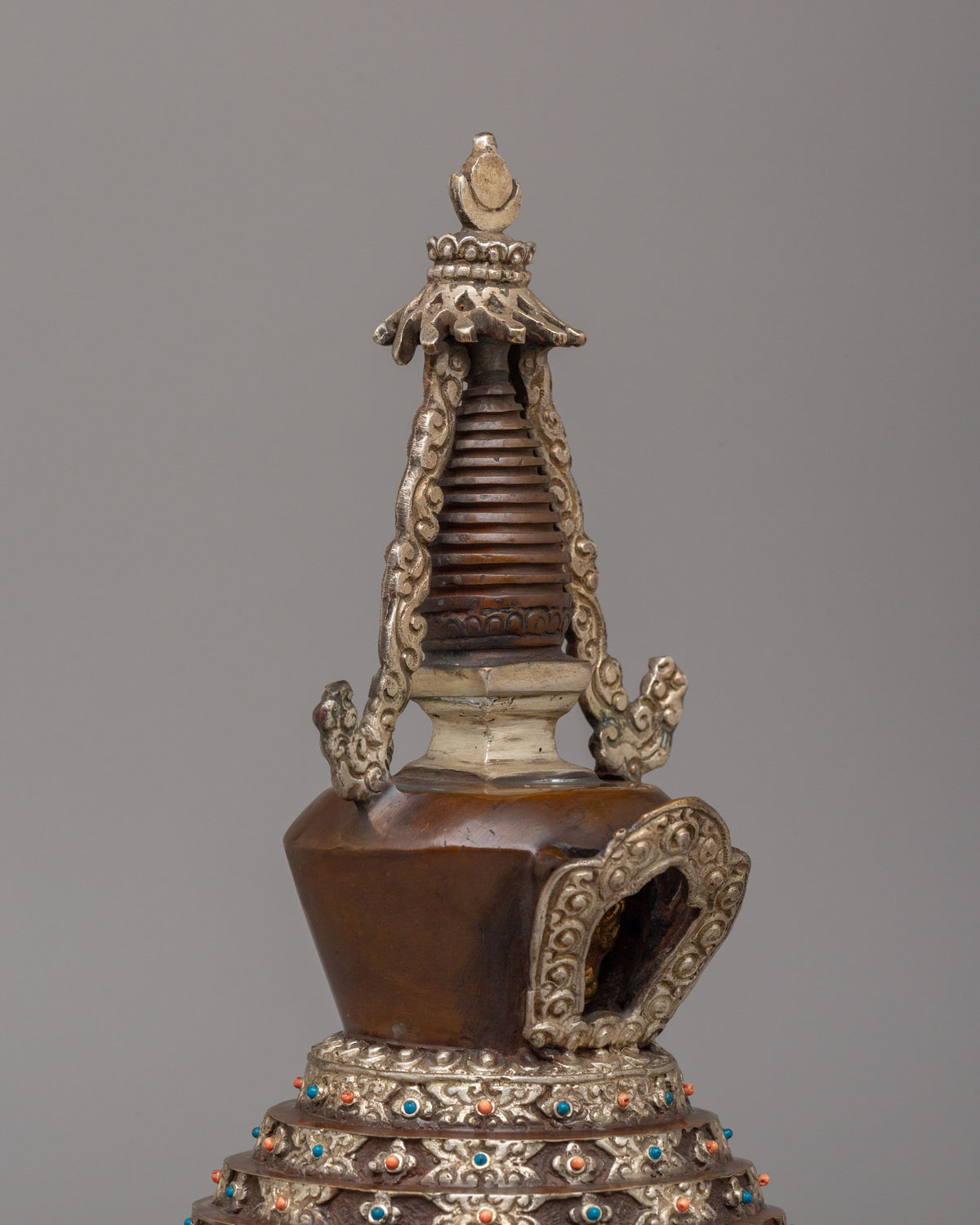 Buddhist Ritual Lotus Blossom Stupa | Symbol of Enlightenment