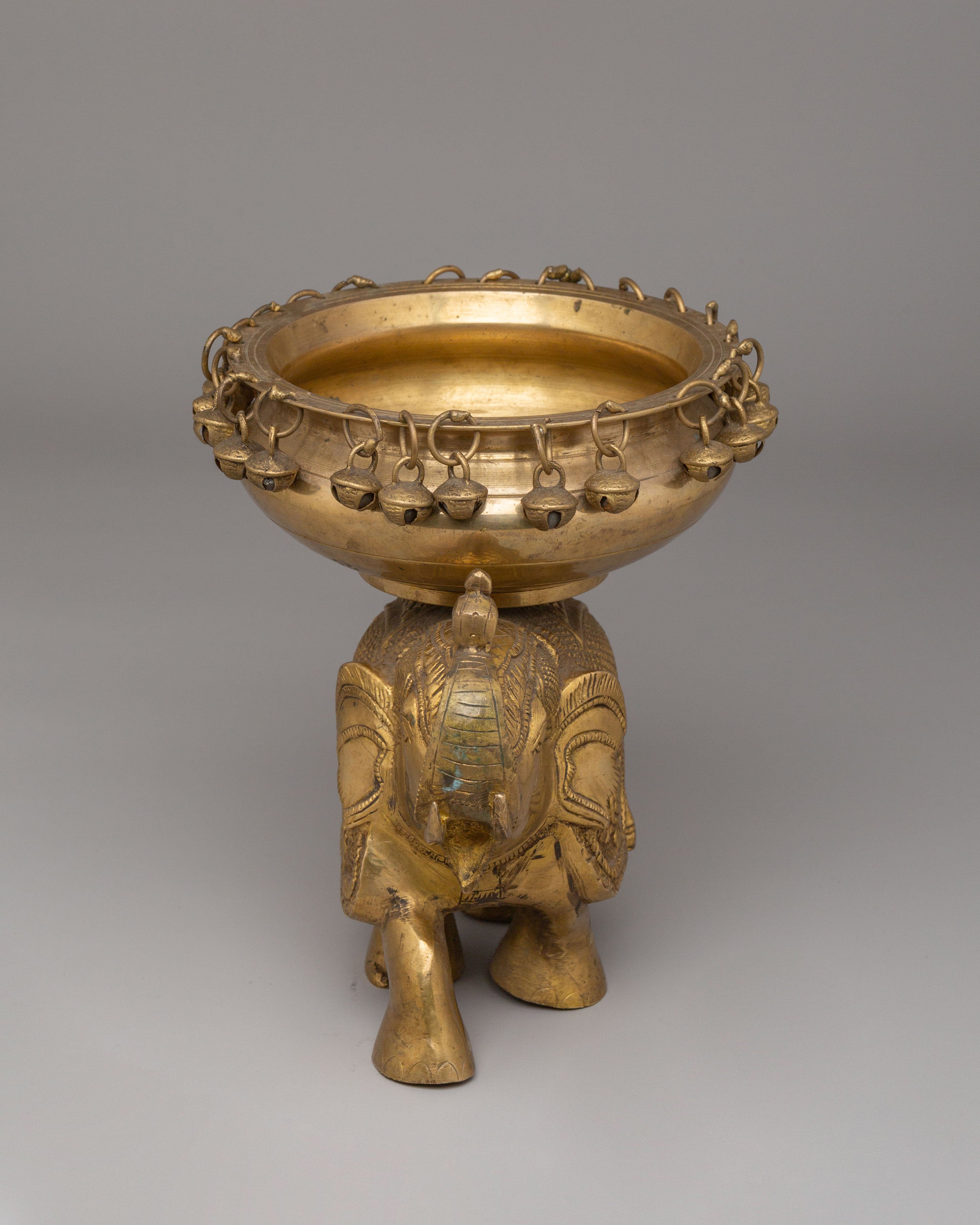 Handmade Urli Bowl | Brass Home Altar Decor