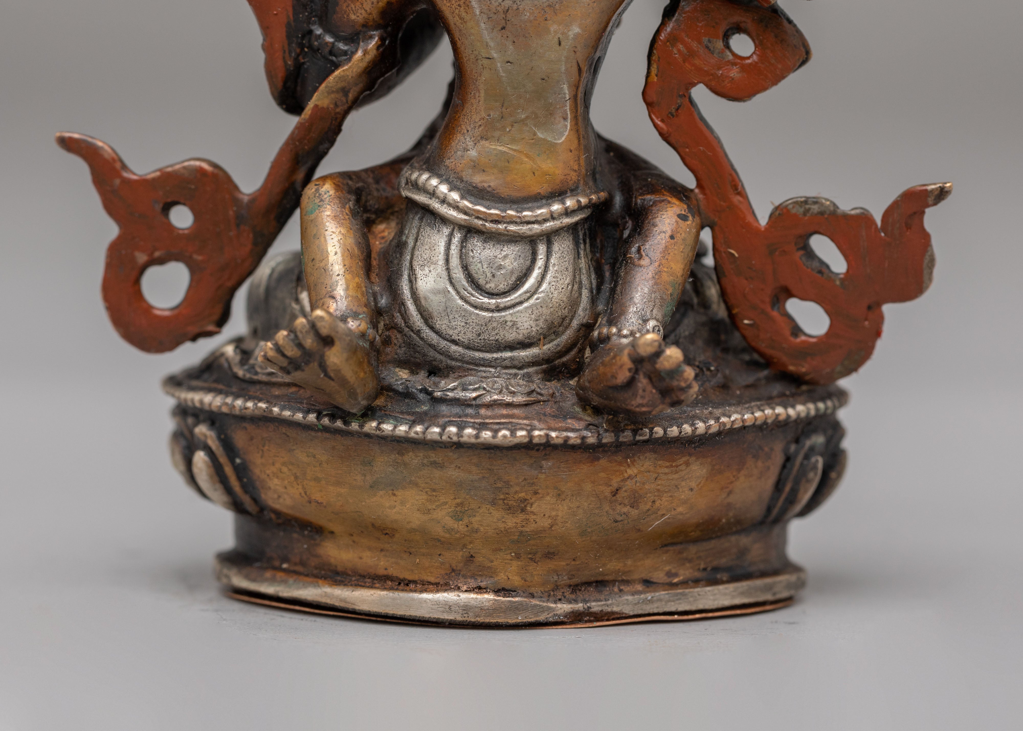 Sacred Manjushri with Consort Statue | Tibetan Buddhist Deity