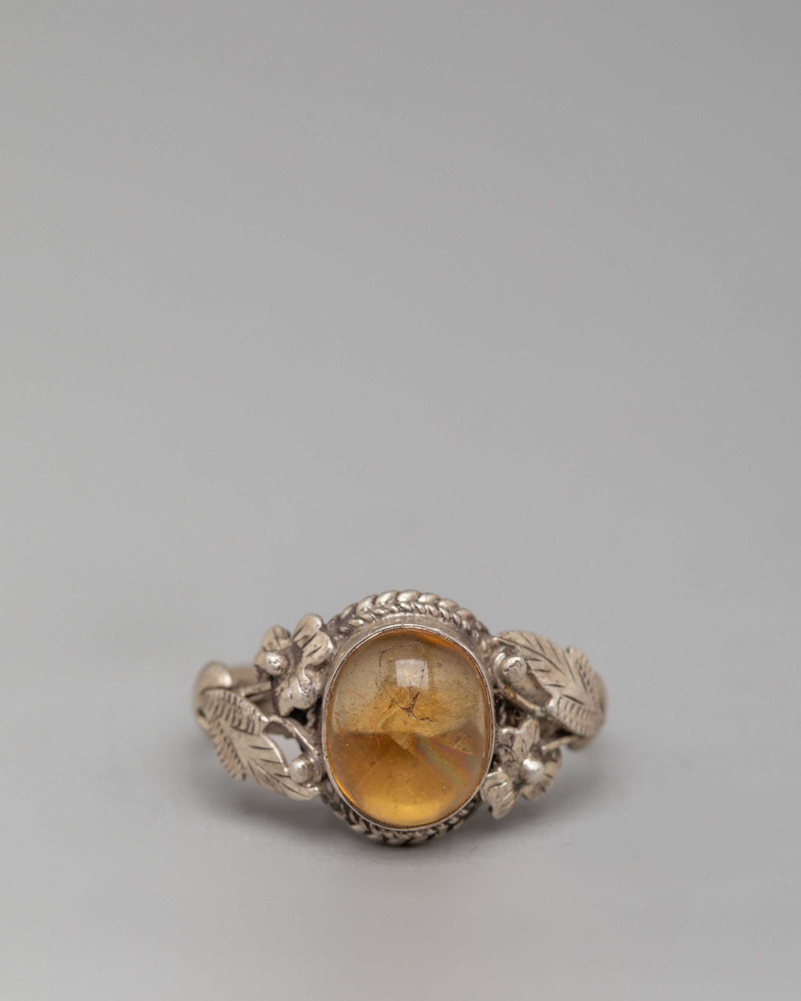 Handmade Ring Set | Silver and Gemstone Jewelry | Spiritual Accessories