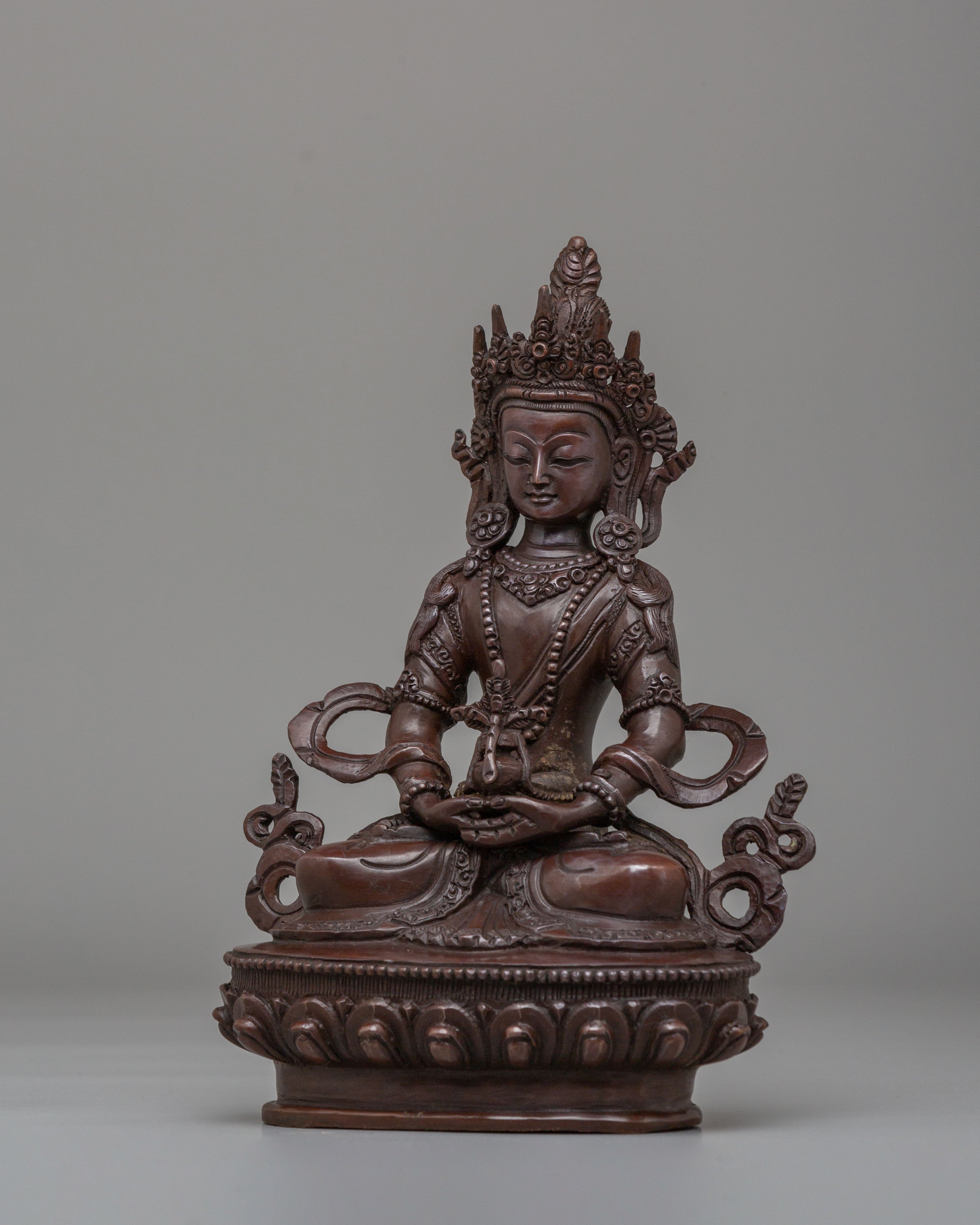 Buddhist Long Life Buddha Sculpture | Statue of Amitayus