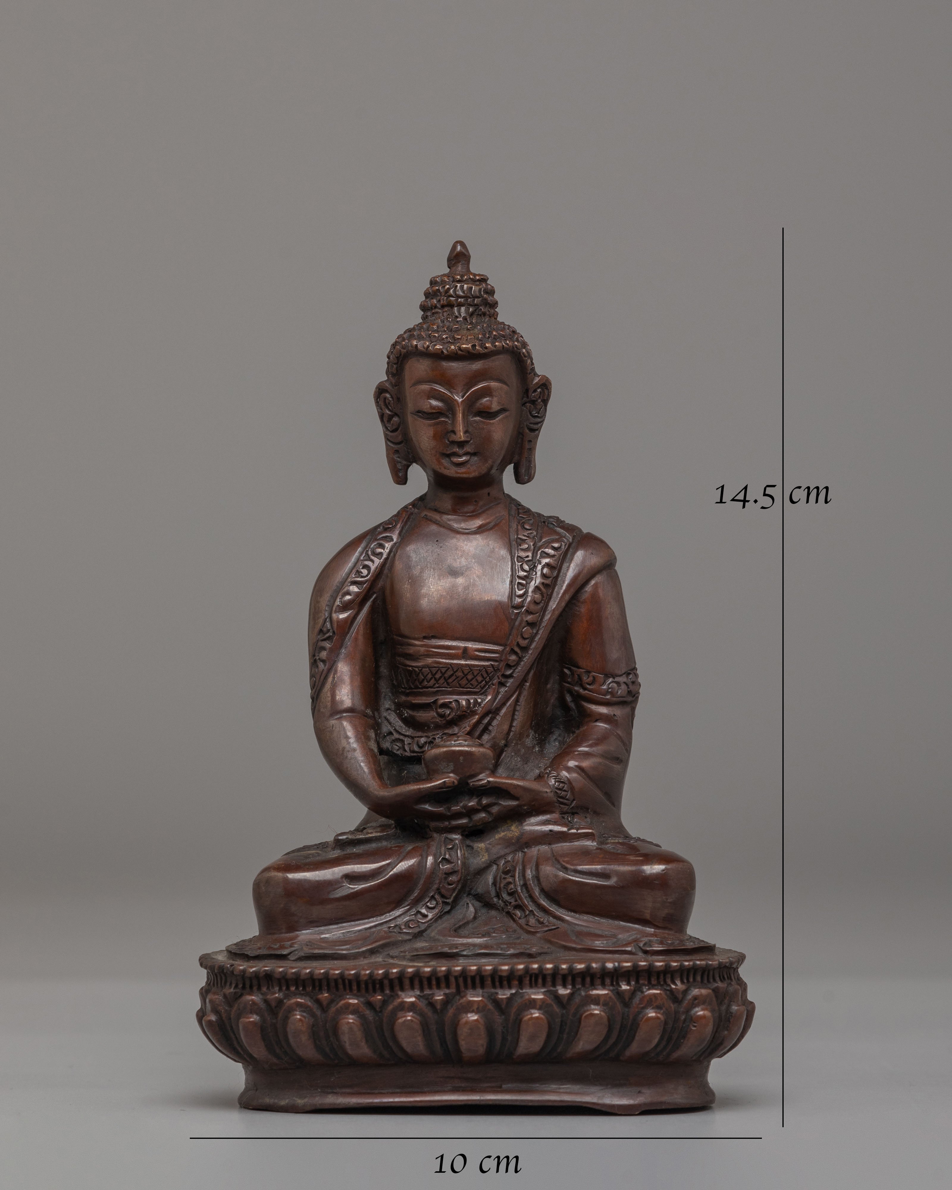 Sacred Tibetan Amitabha Buddha Statue | Symbol of Infinite Light and Compassion
