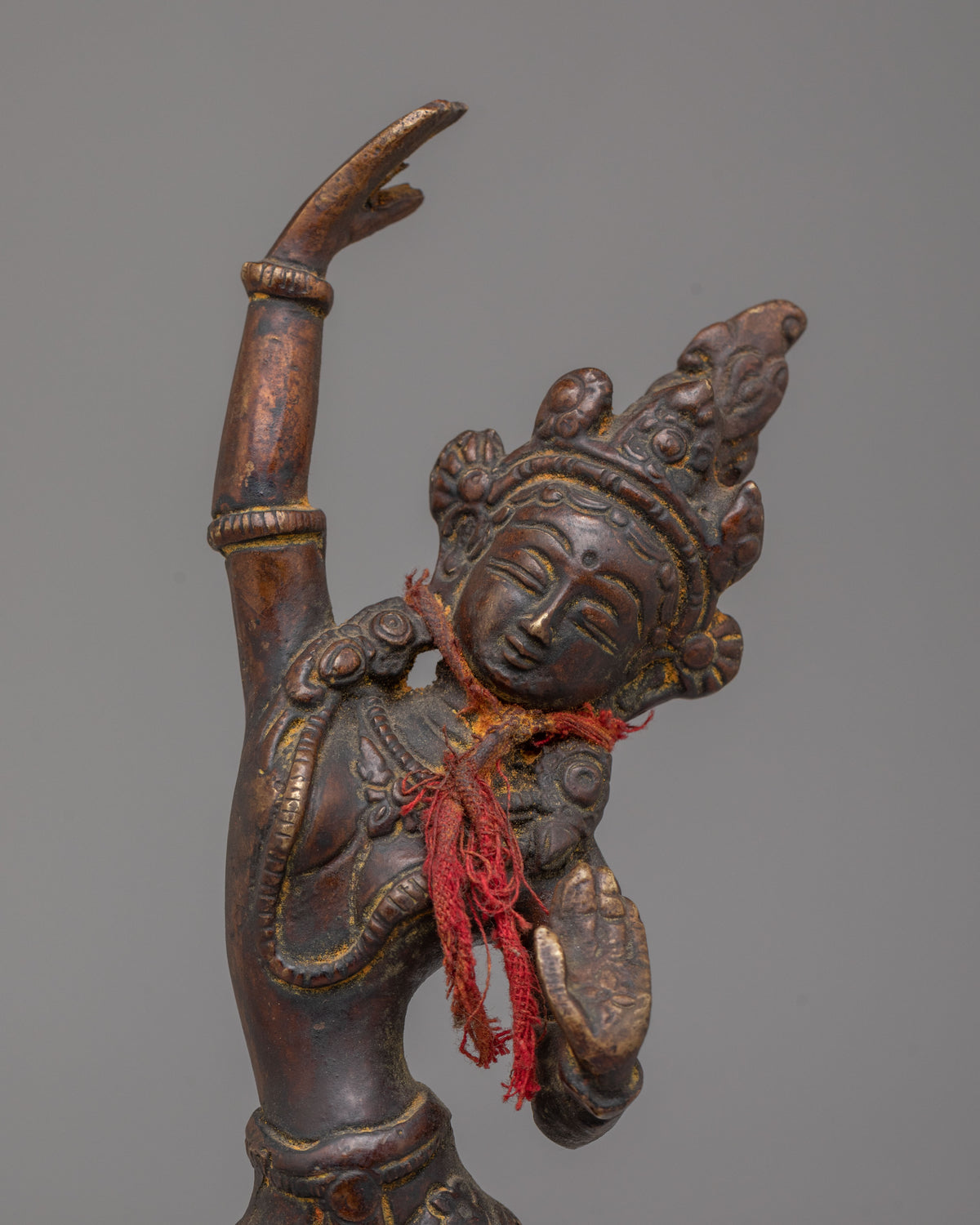Handmade Maya Devi Statue | Brass Statue with Antique Finishing