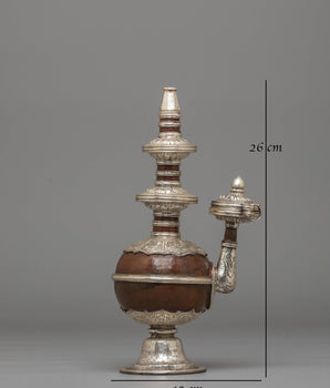 Handcrafted Buddhist Tea Pot Art | Tibetan Ritual Teapot