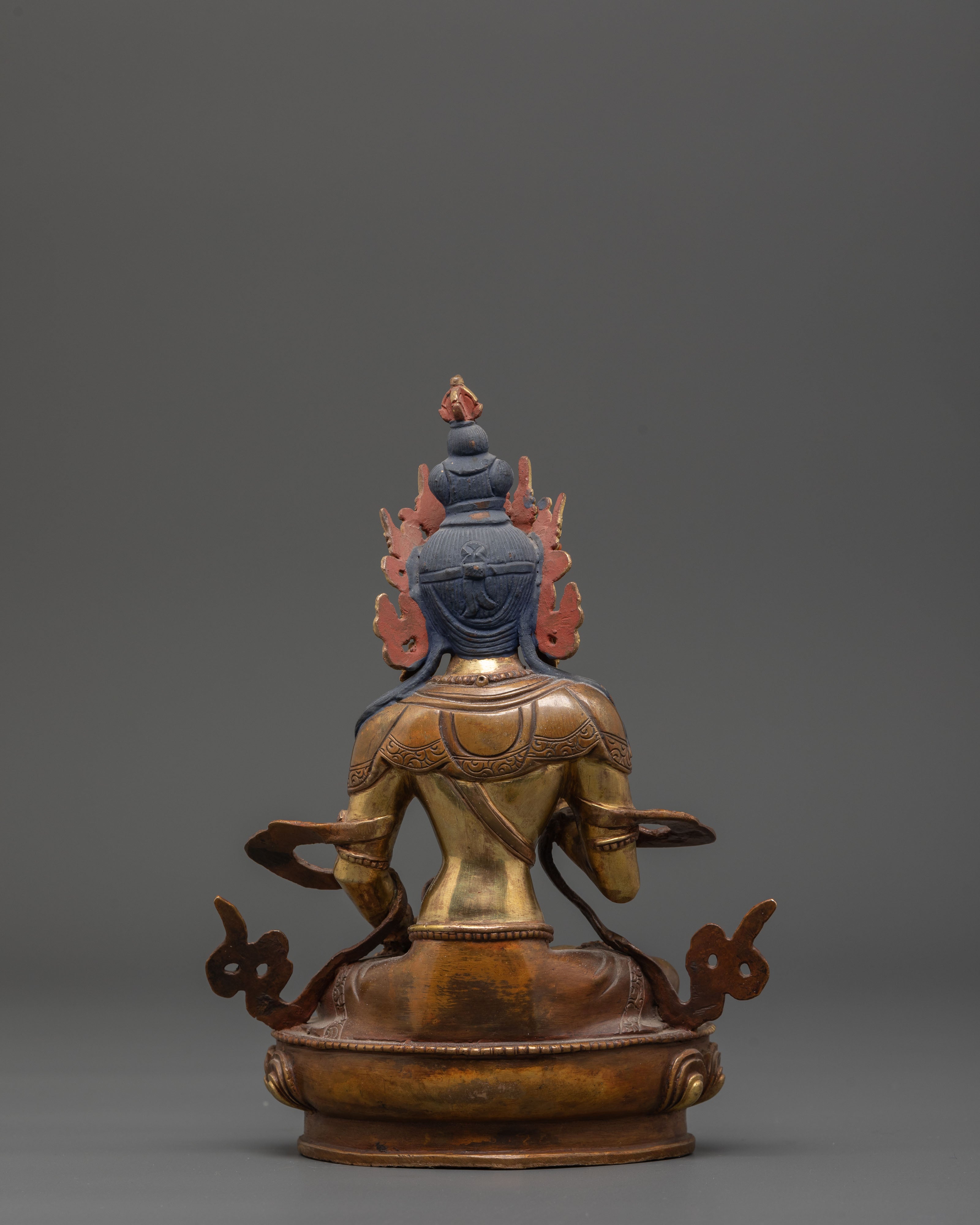Tibetan Vajrasattva Purification Deity Statue | Vajrayana Art