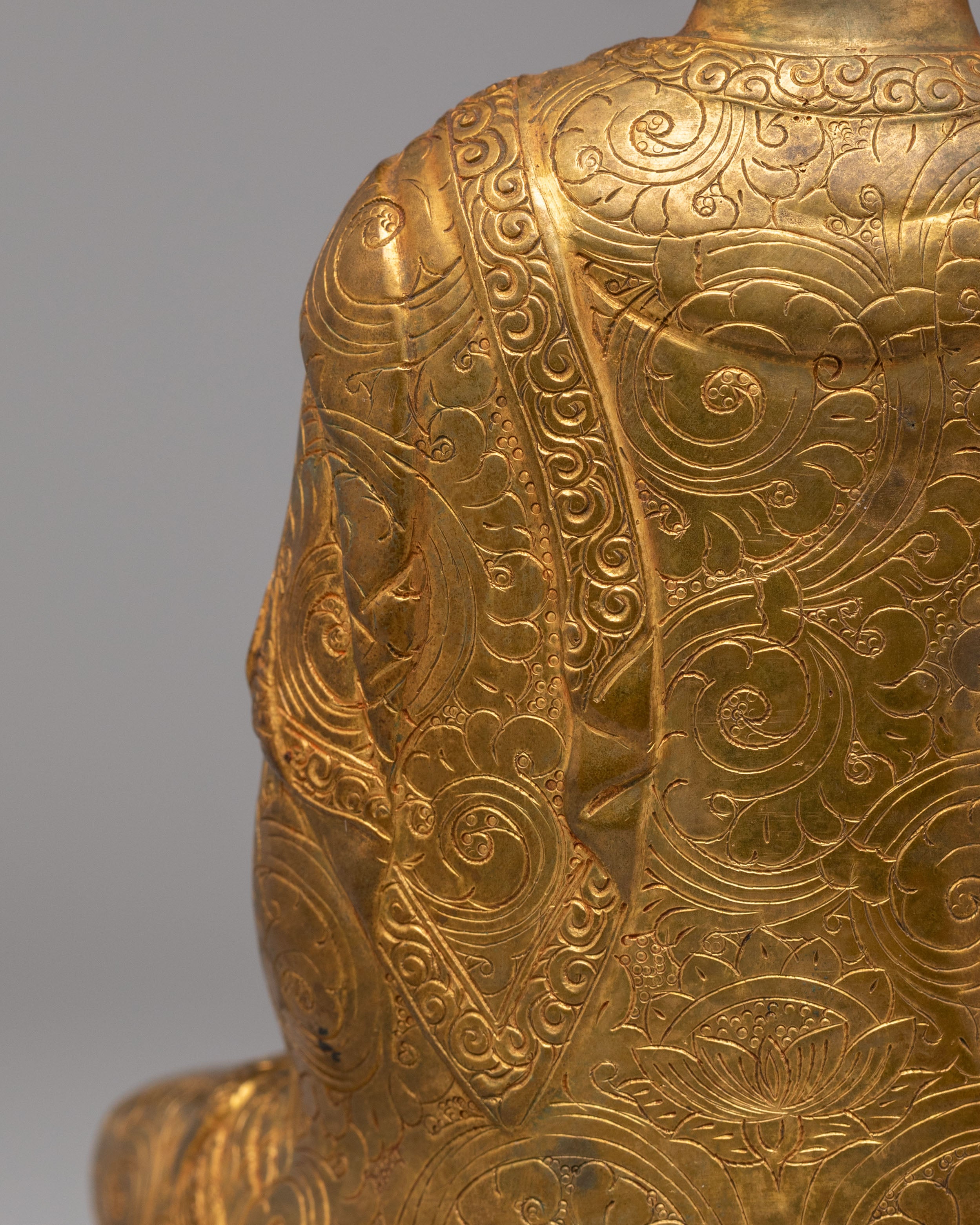 Spiritual Shakyamuni Buddha Enlightened Sculpture | Dharma Statue
