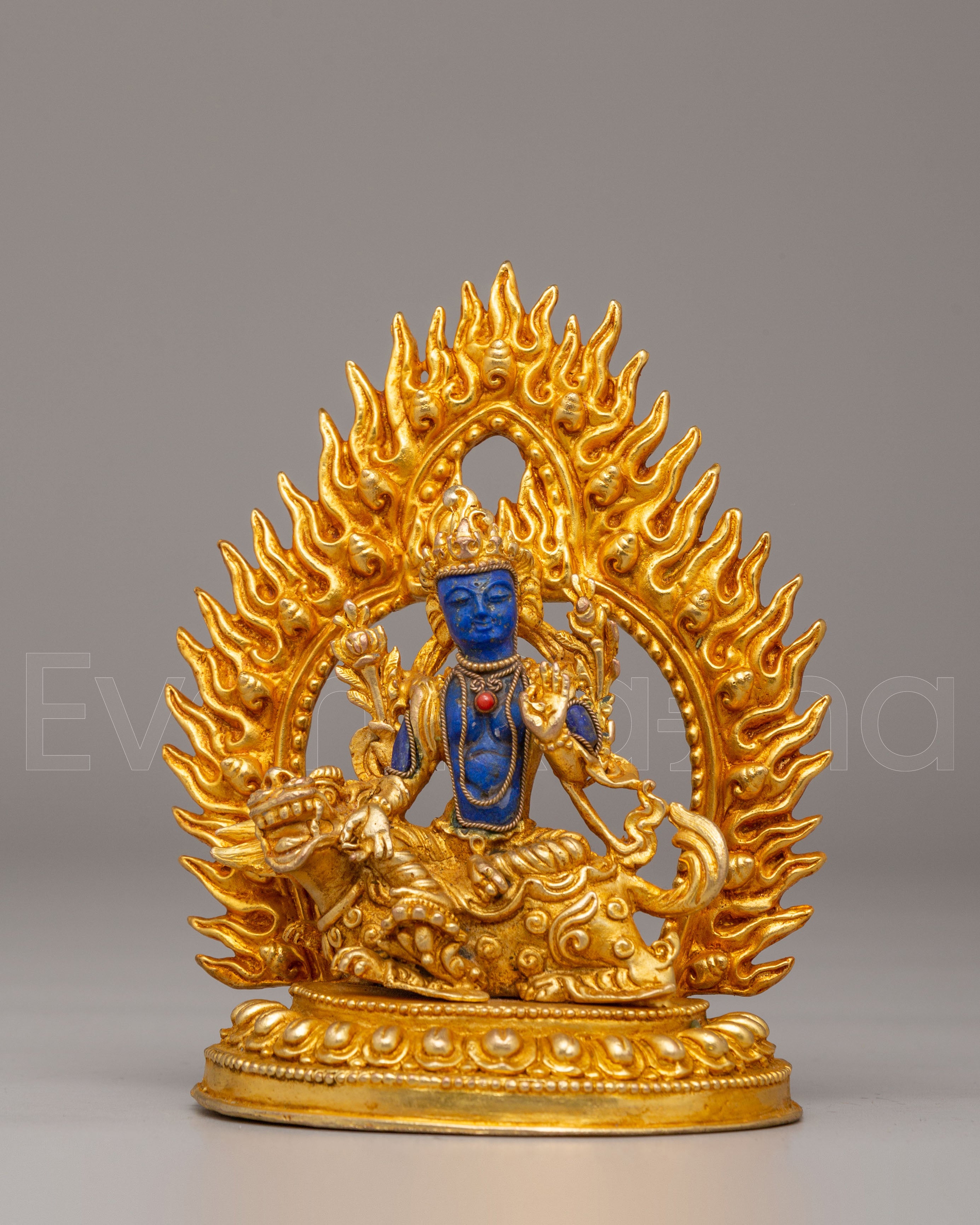Sacred Simhanada Statue