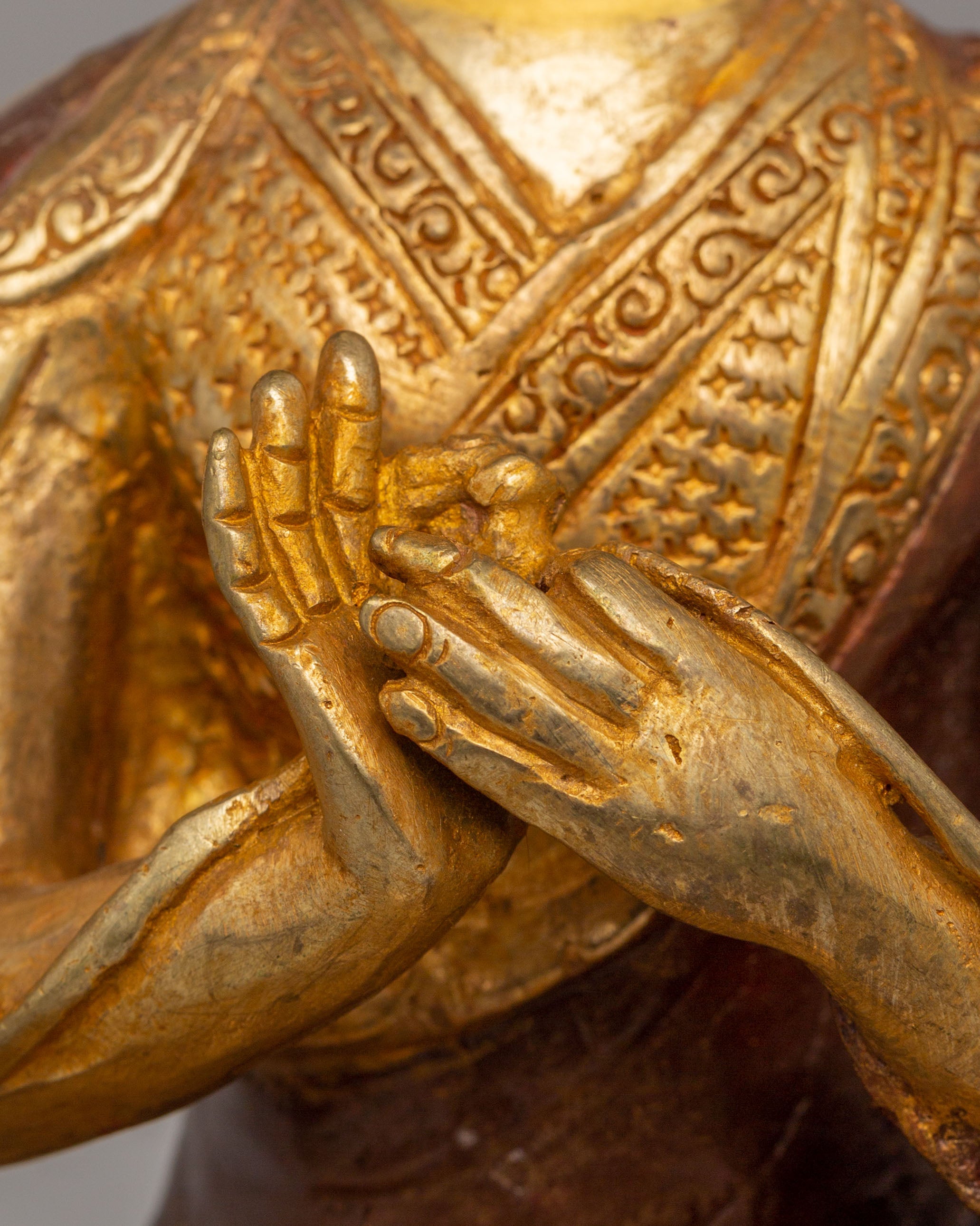 Buddhist Scholar Tsongkhapa Statue | The Great Tibetan Master