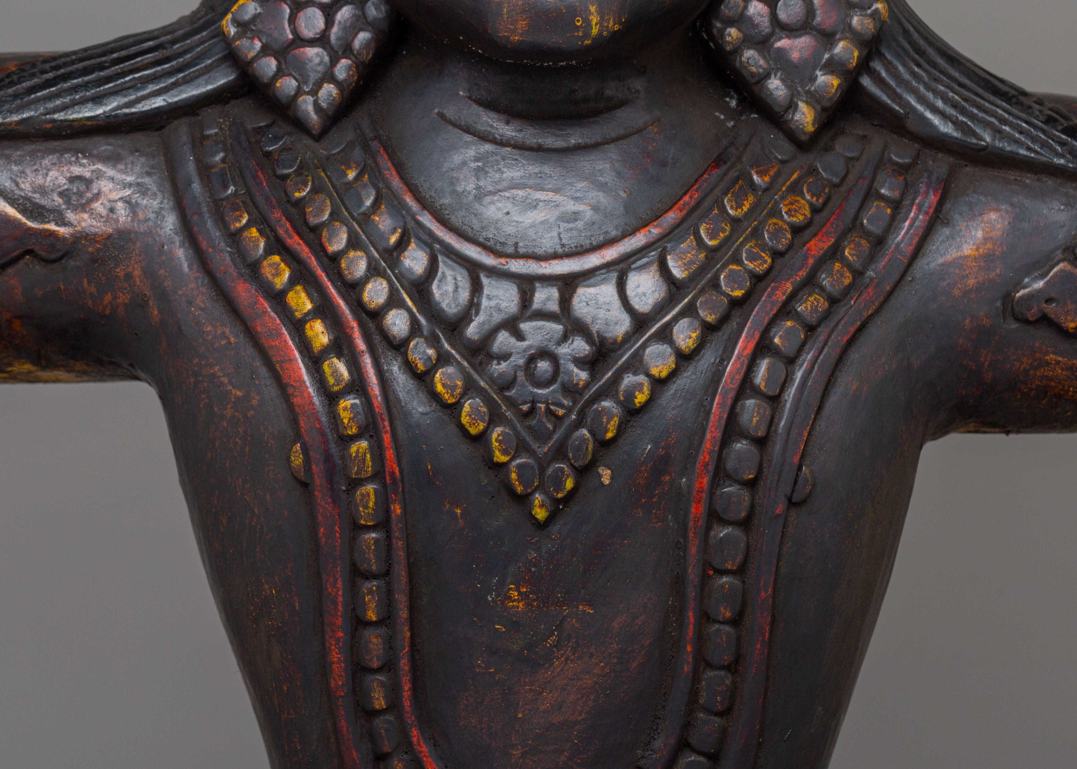 Handcrafted Lord Indra Statue | Traditional Indian Artwork