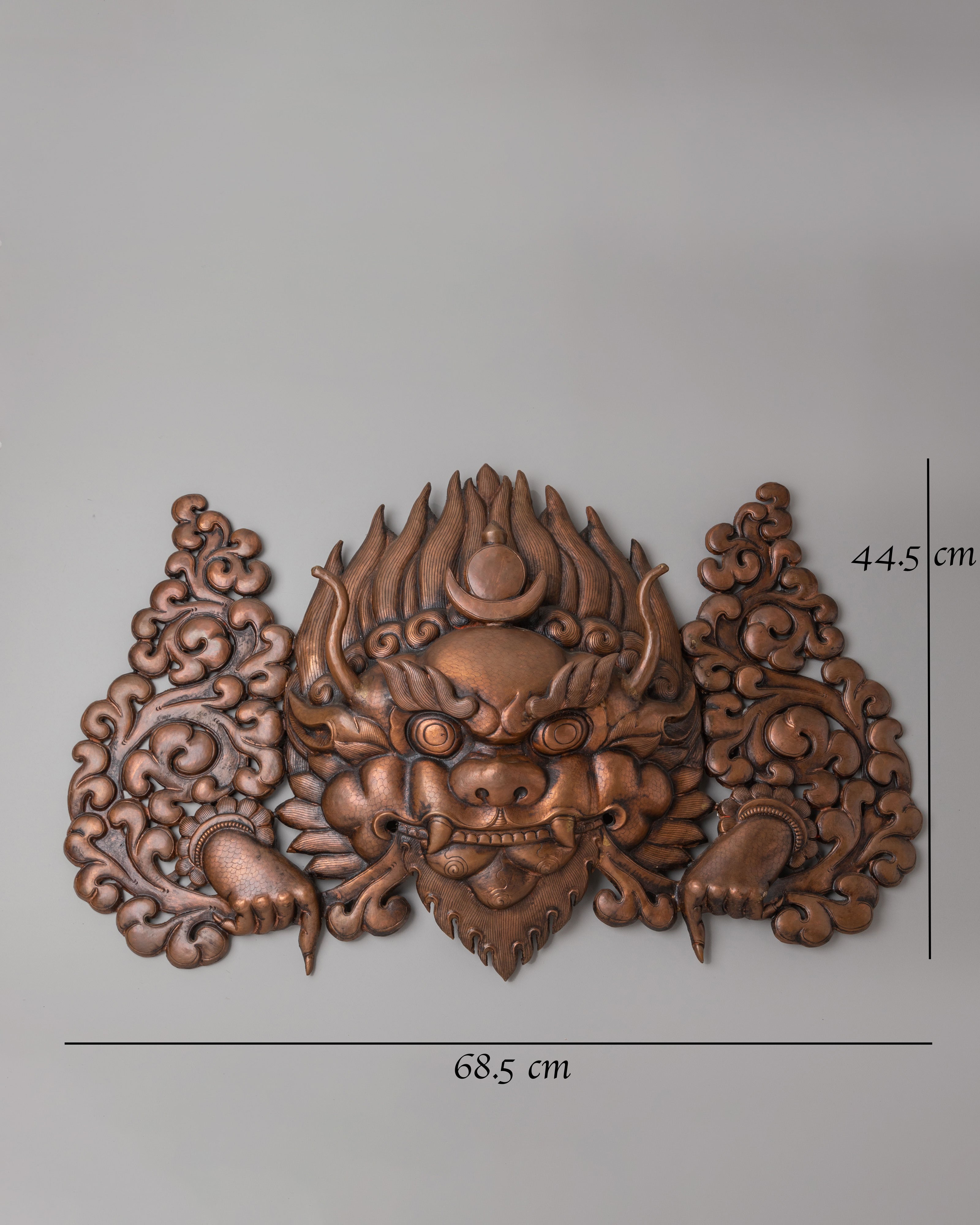 Sacred Cheppu Wall Hanging | Himalayan Buddhist Ritual Art