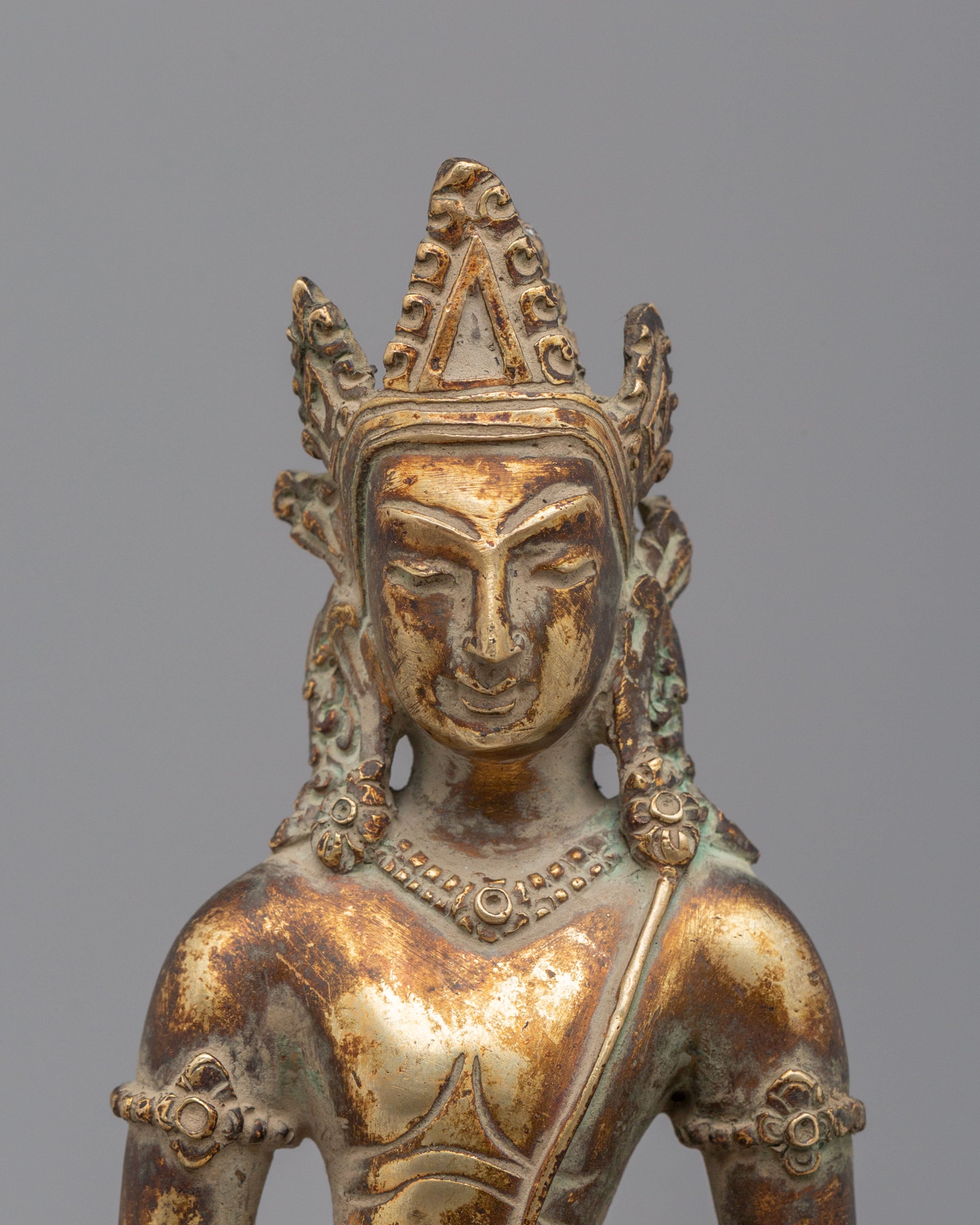Tibetan Padmapani Avalokiteshvara Statue | Bodhisattva of Compassion