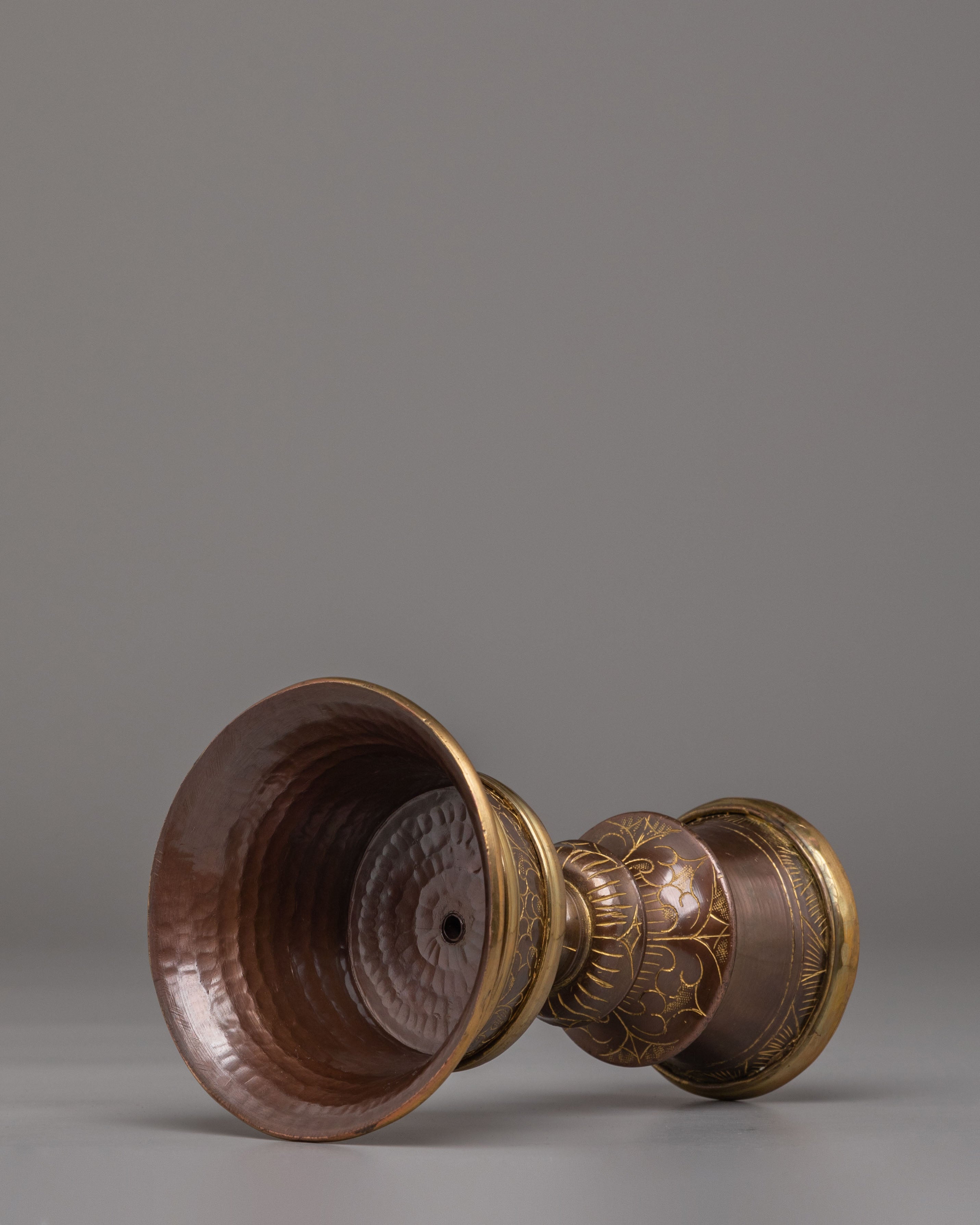 Handcrafted Tibetan Prayer Butter Lamp | Offering Lamps for Spiritual Ceremonies