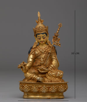 Handcrafted Guru Rinpoche Buddhist Statue