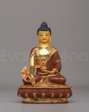 Buddhist Deity Medicine Buddha Statue 