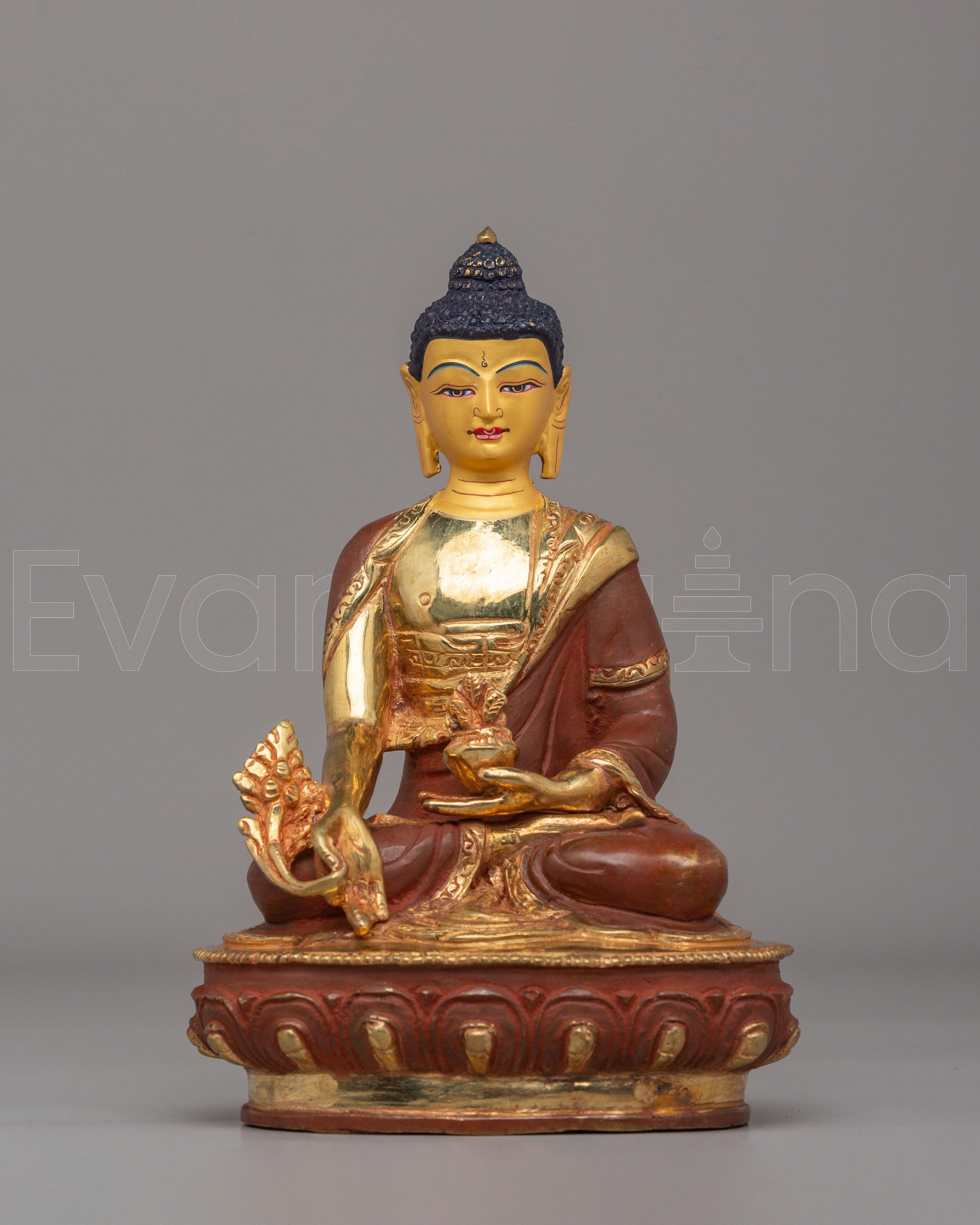 Buddhist Deity Medicine Buddha Statue 