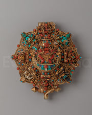 Ghau Box Locket with Deities
