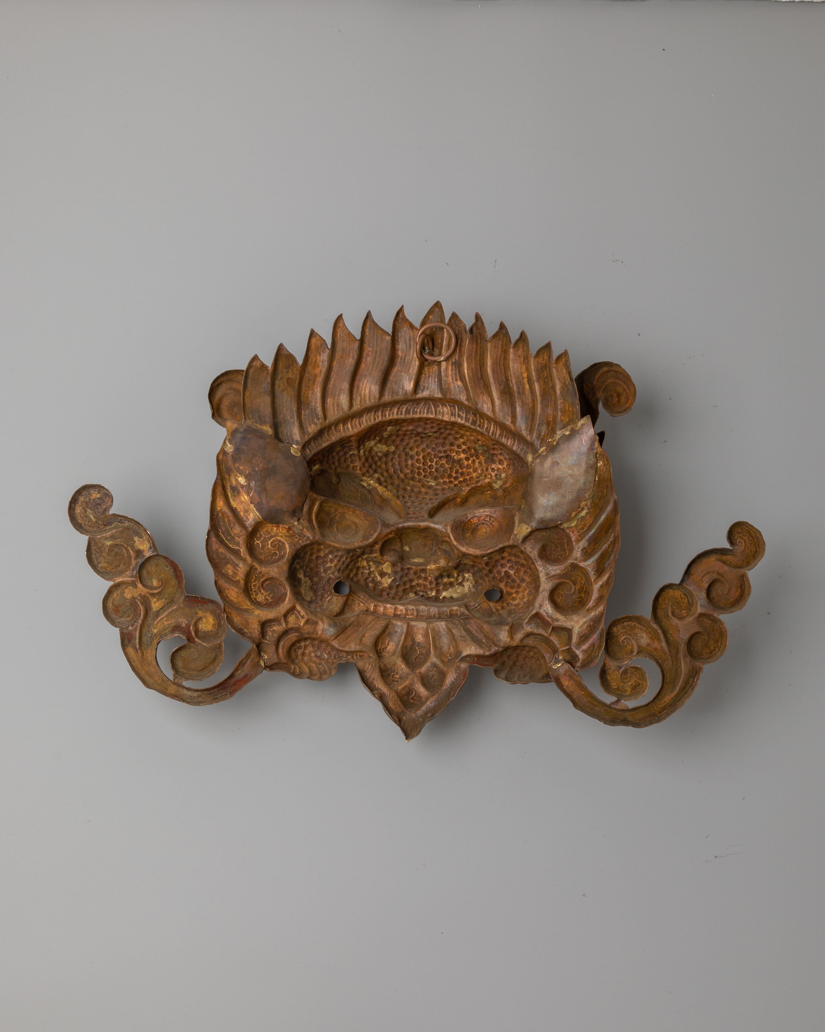 Handcrafted Chhepu Wall Hanging | Himalayan Protective Mask Decor