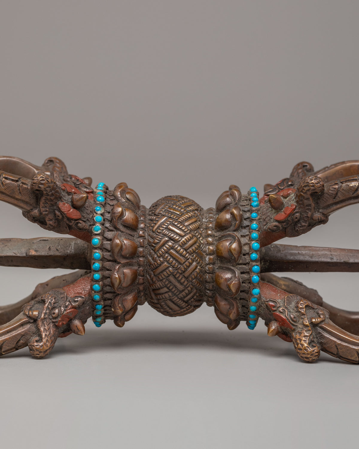 Handcrafted Buddhist Vajra | Spiritual Healing Tool for Meditation