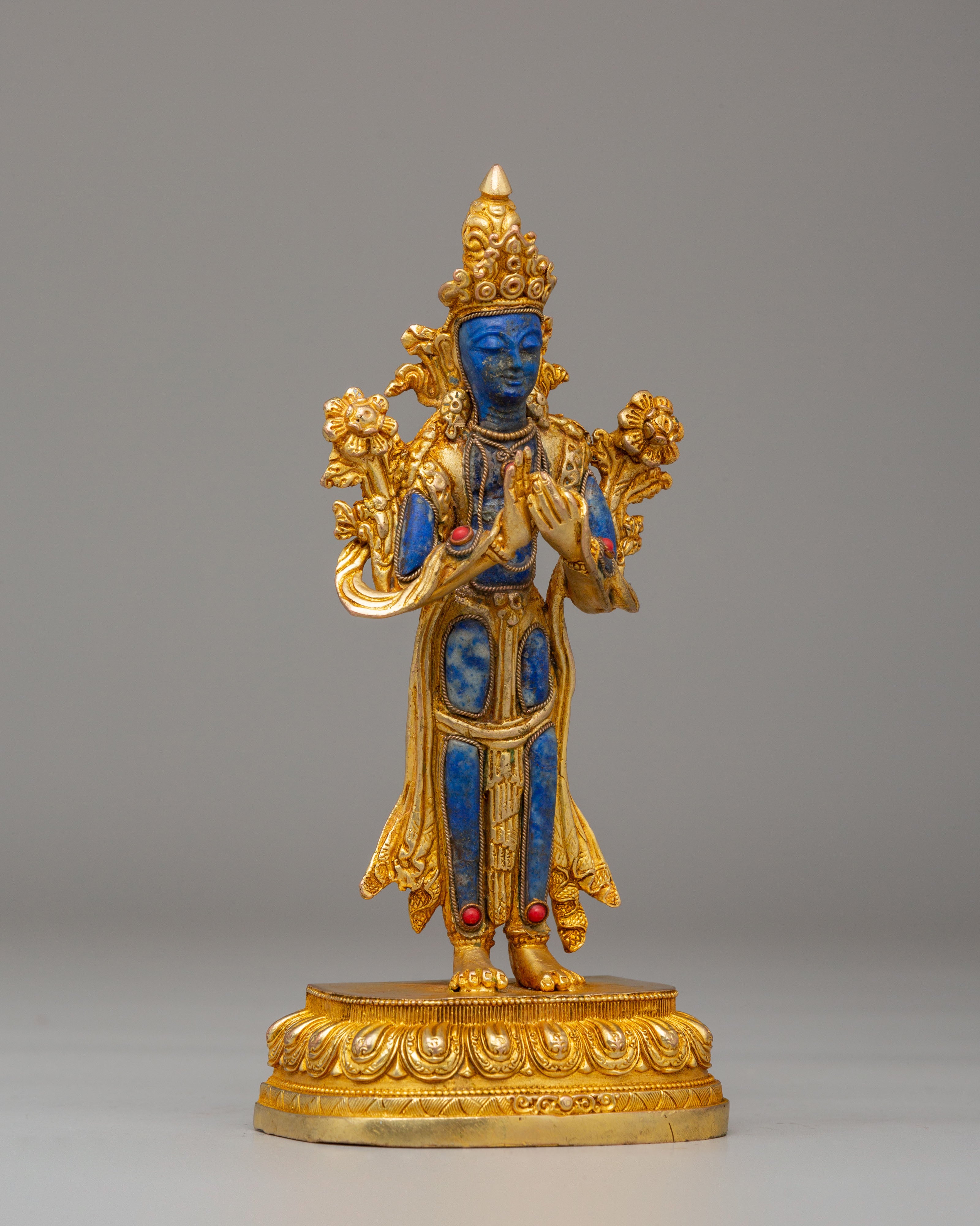 Traditional Lokeshwor Statue | Himalayan Altar Decor