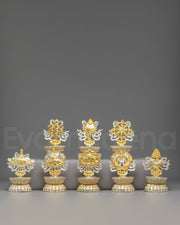 Handmade Ashtamangala Symbols