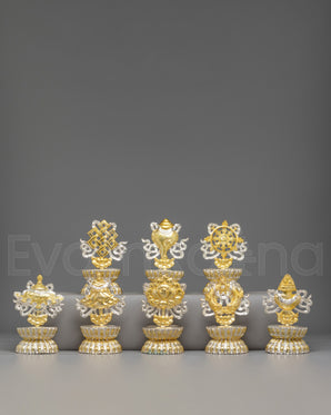 Handmade Ashtamangala Symbols