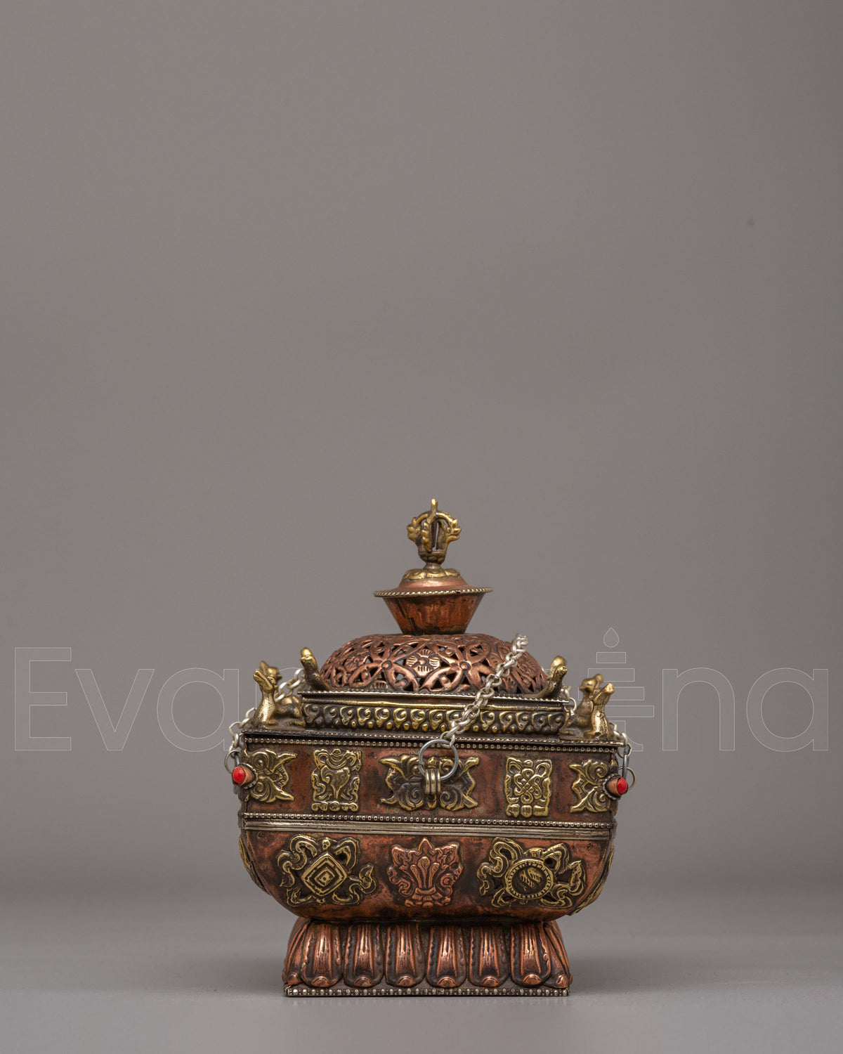 Buddhist Incense Burner For Ritual Offerings | Sacred Tibetan Altar
