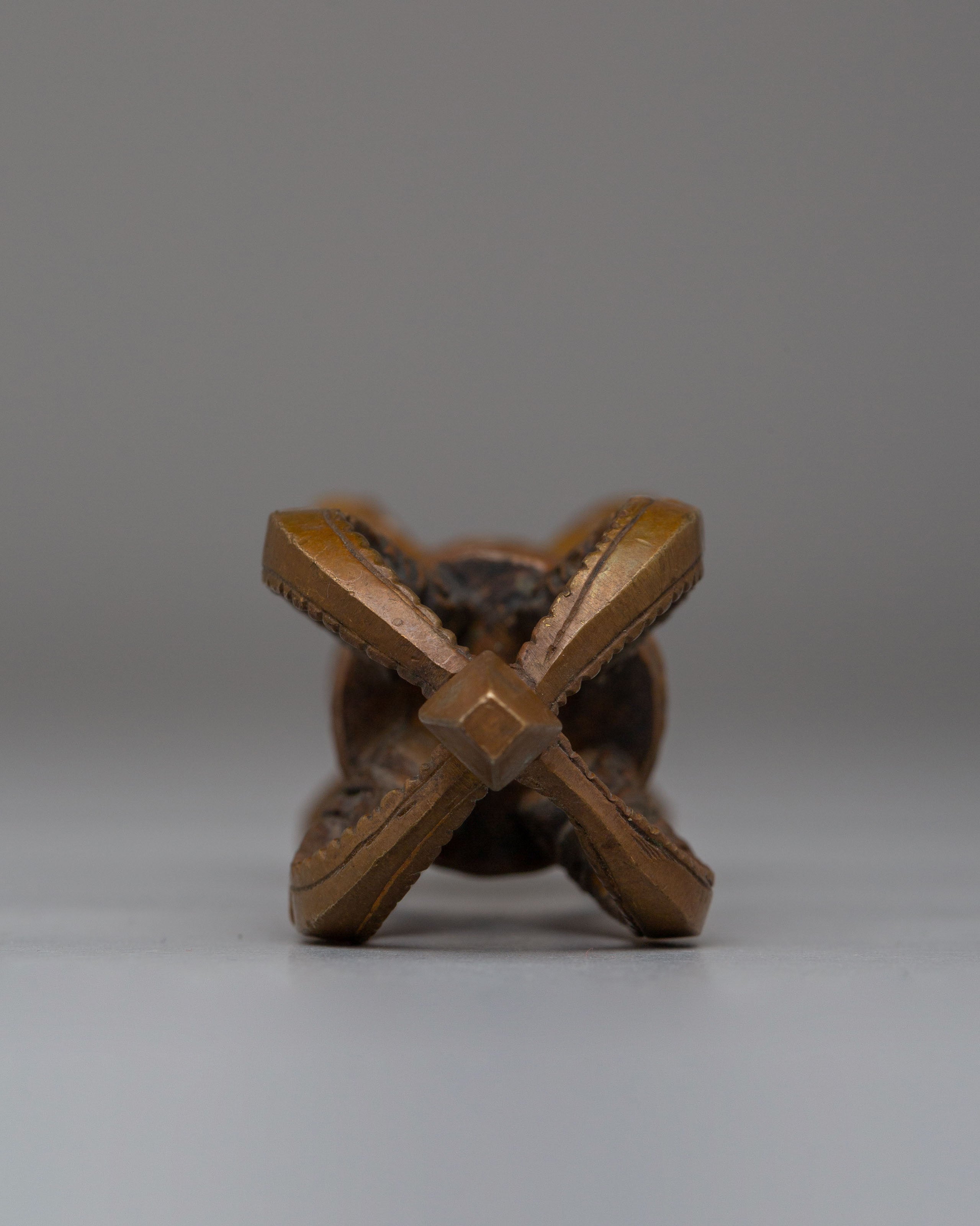 Handcrafted Vajra for Buddhist Rituals | Tibetan Dorje Sacred Tool
