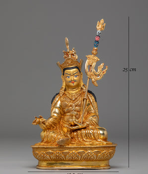Vajrayana Master Guru Padmasambhava Statue | Sacred Guru Rinpoche Art