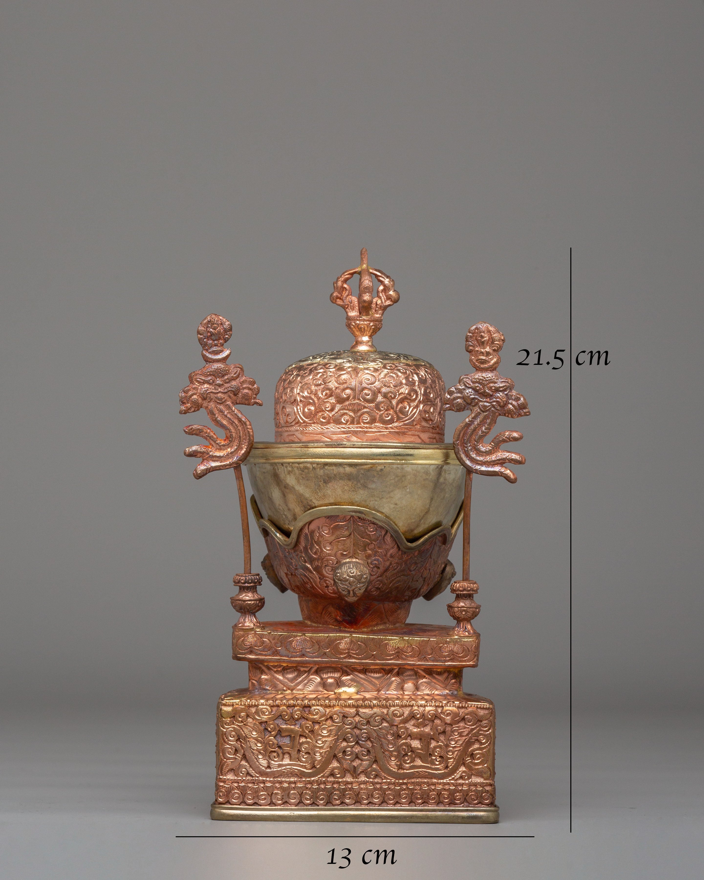 Handmade Kapala Set for Ritual | Tantric Offering Vessel