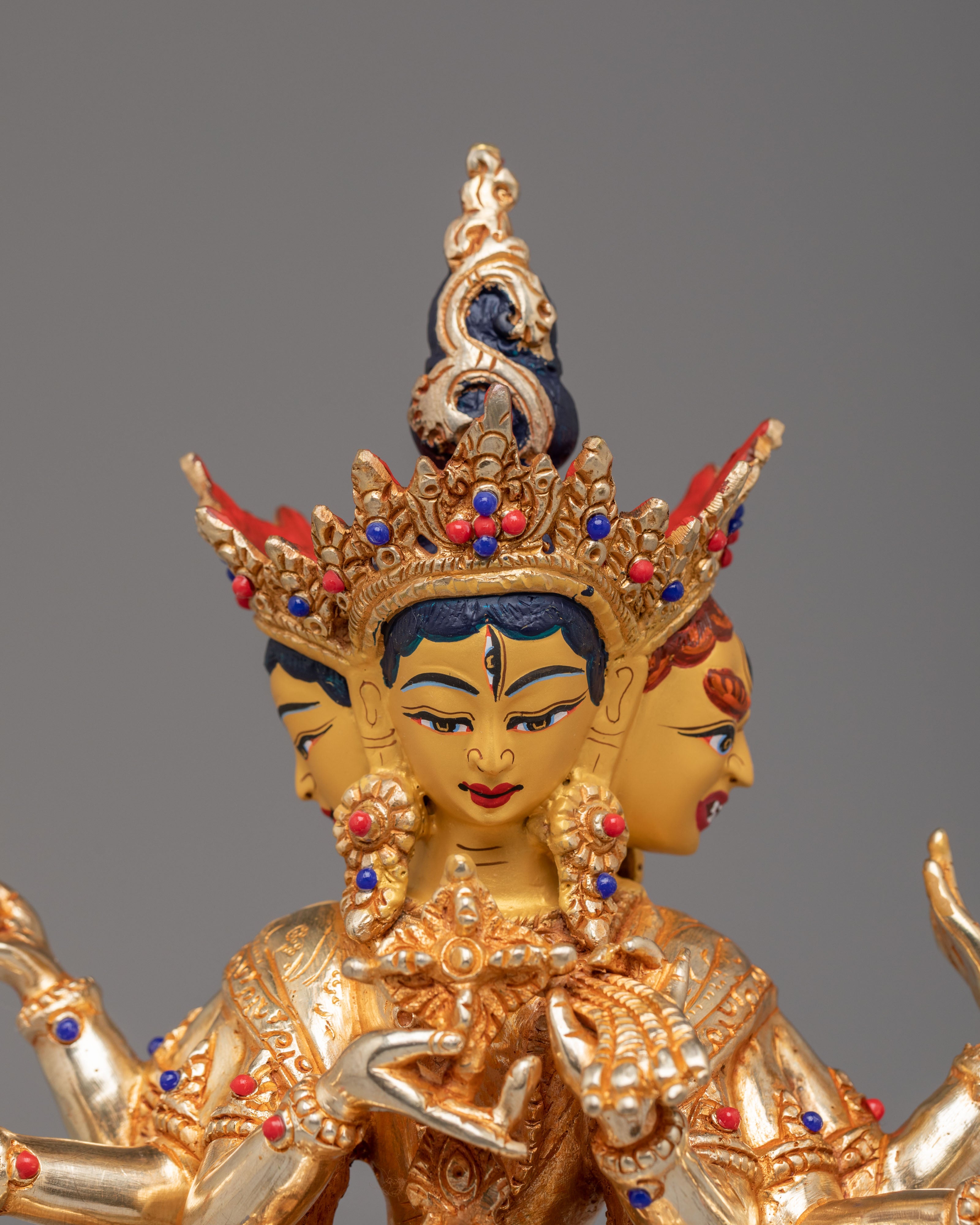 Himalayan Namgyalma Figurine | Handmade Statue for Meditation Rituals