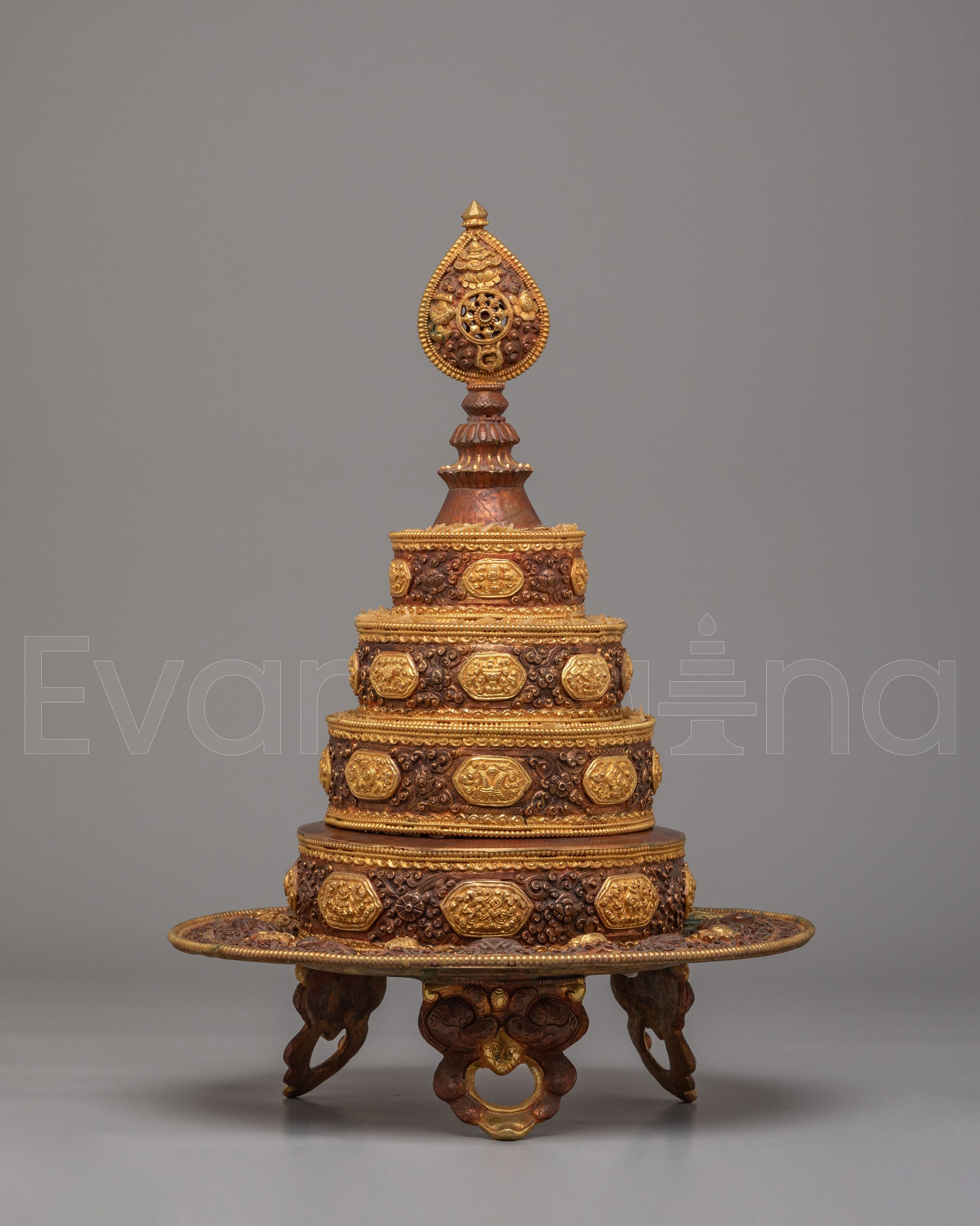 Tibetan Sacred Mandala for Altar Decor 
