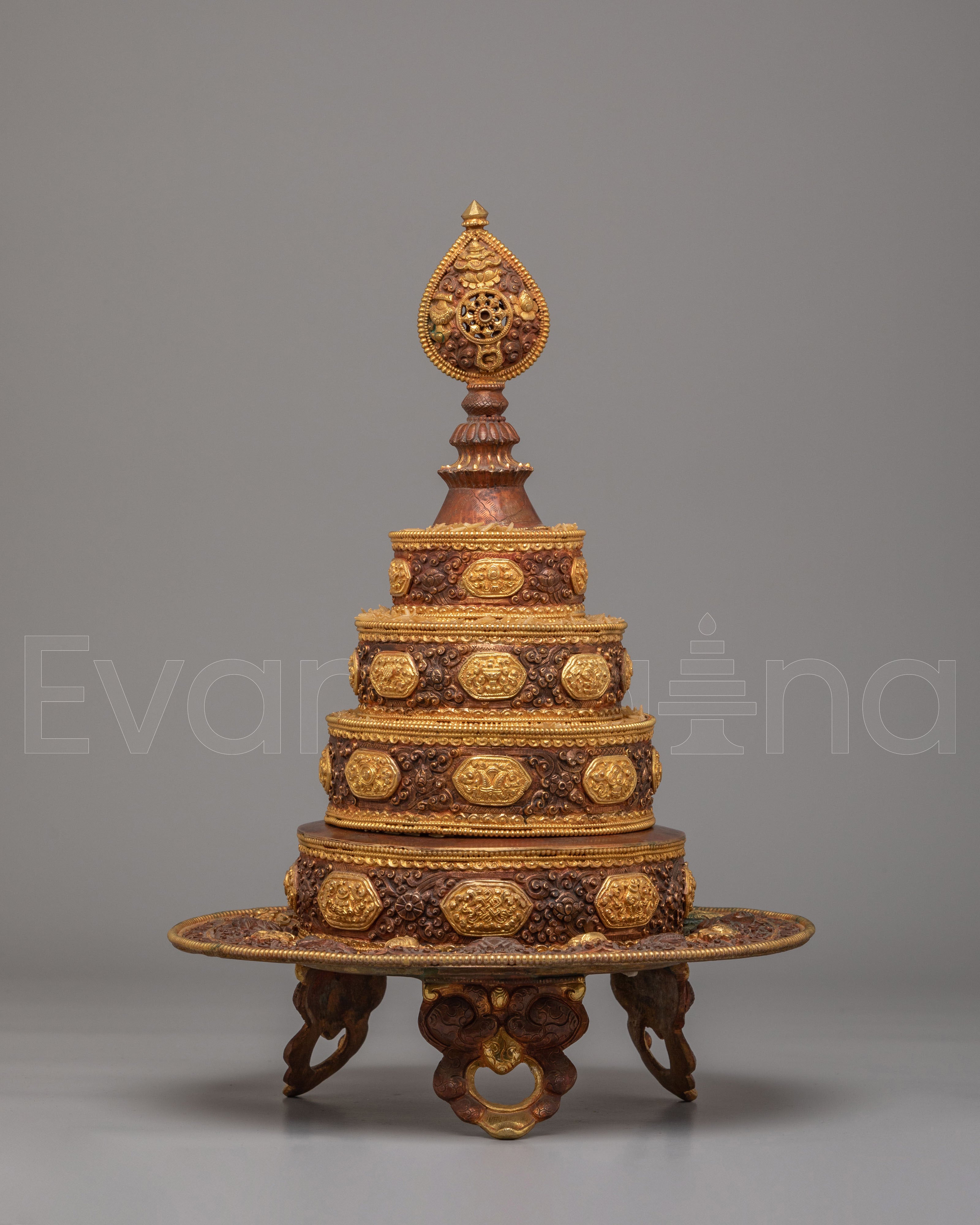 Tibetan Sacred Mandala for Altar Decor 