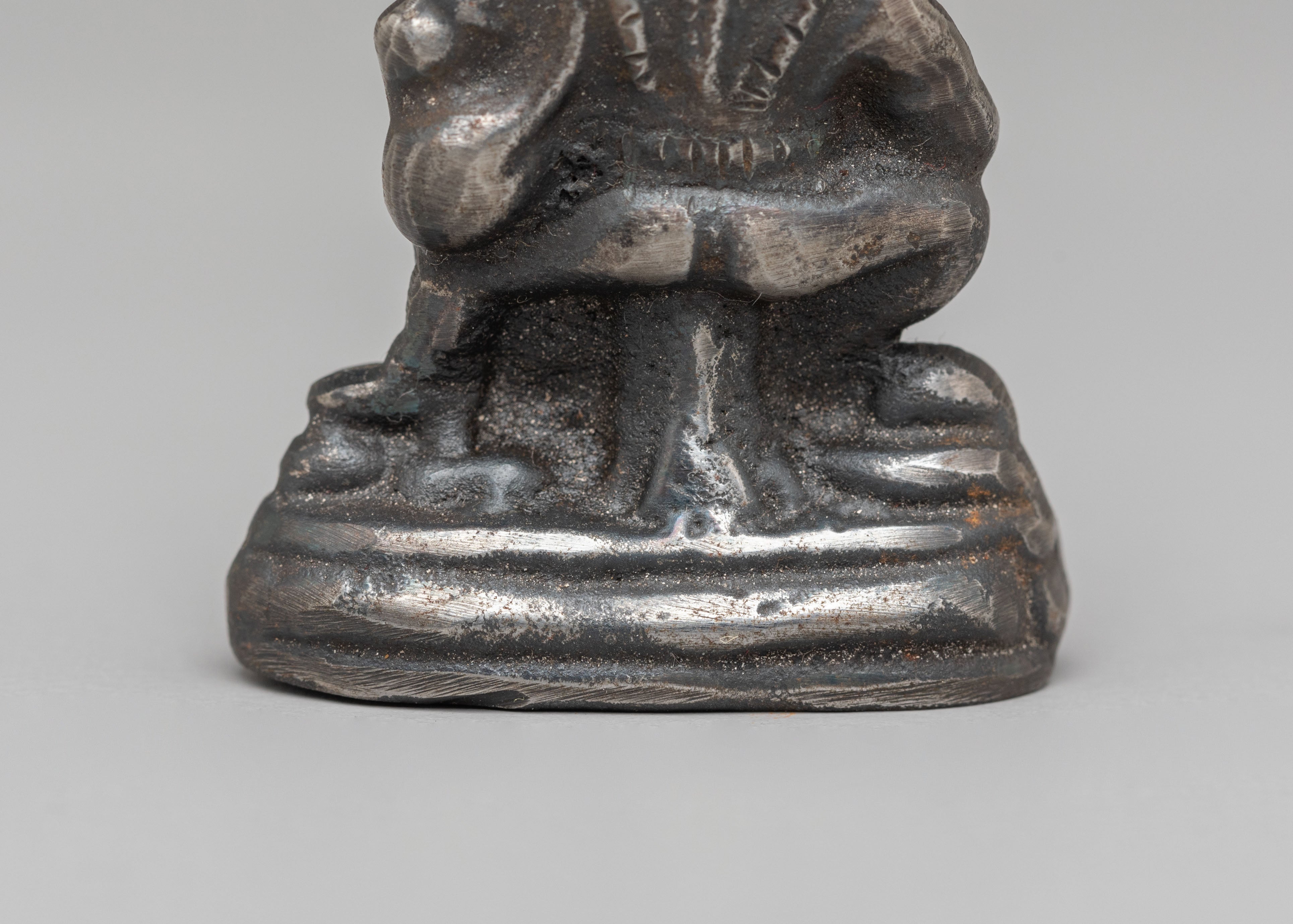 Wealth Deity Black Dzambhala Statue | Handcrafted bronze Sculpture