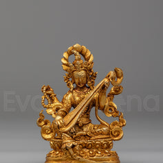 Handmade Divine Saraswati Statue