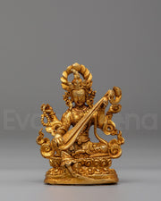 Handmade Divine Saraswati Statue