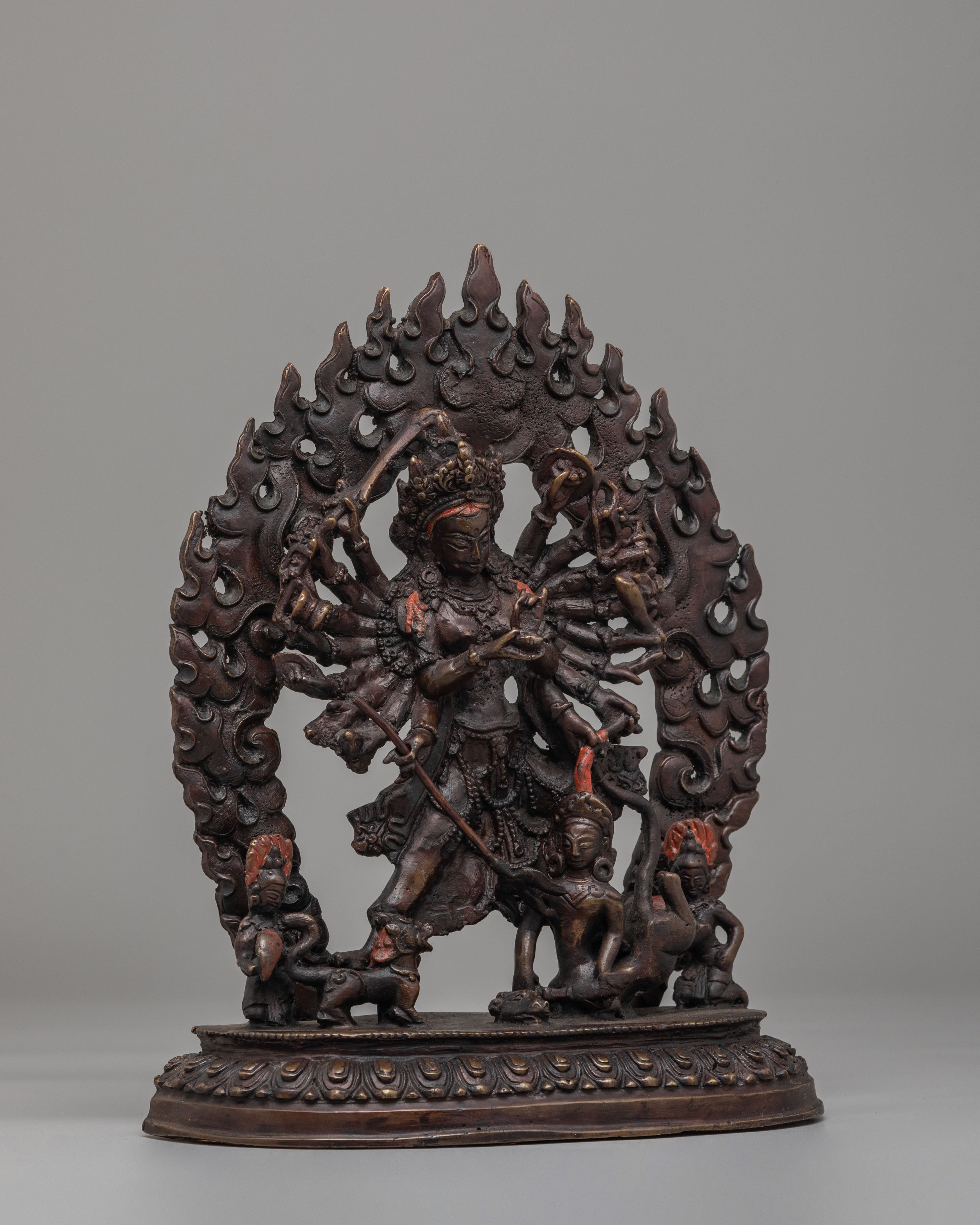 Sacred Lord Durga Statue | Divine Hindu Goddess Sculpture