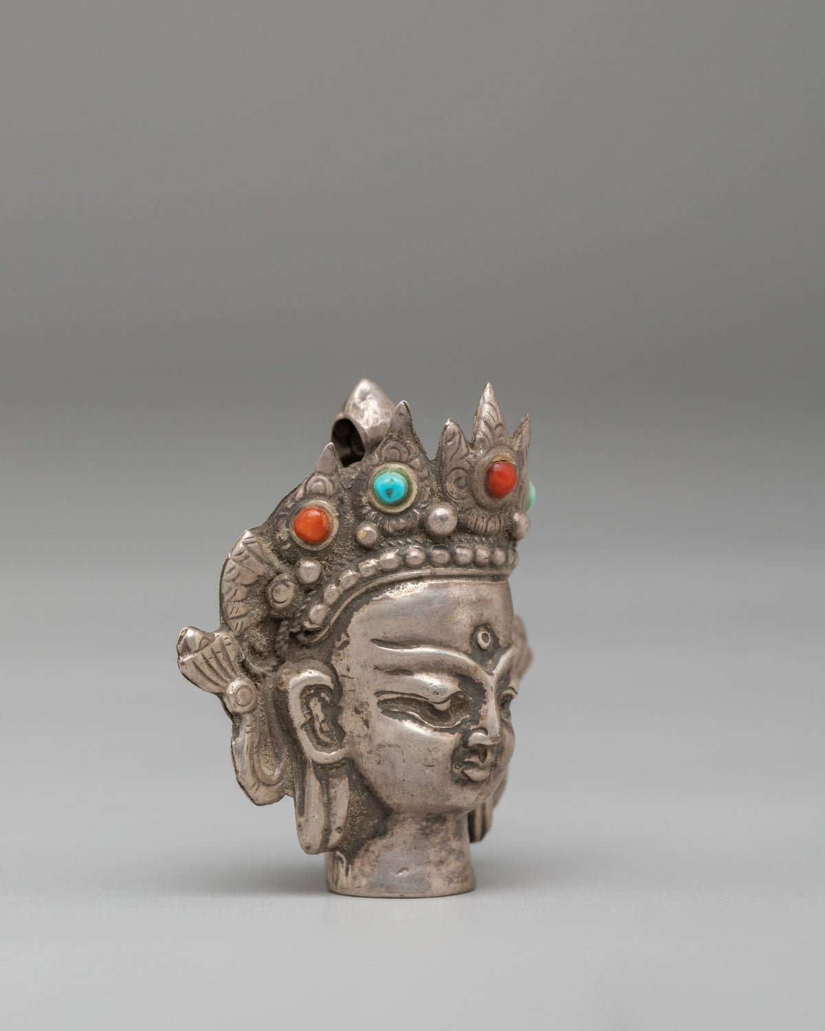 Traditional Buddha Head Locket | Perfect for Daily Wear or as a Spiritual Gift