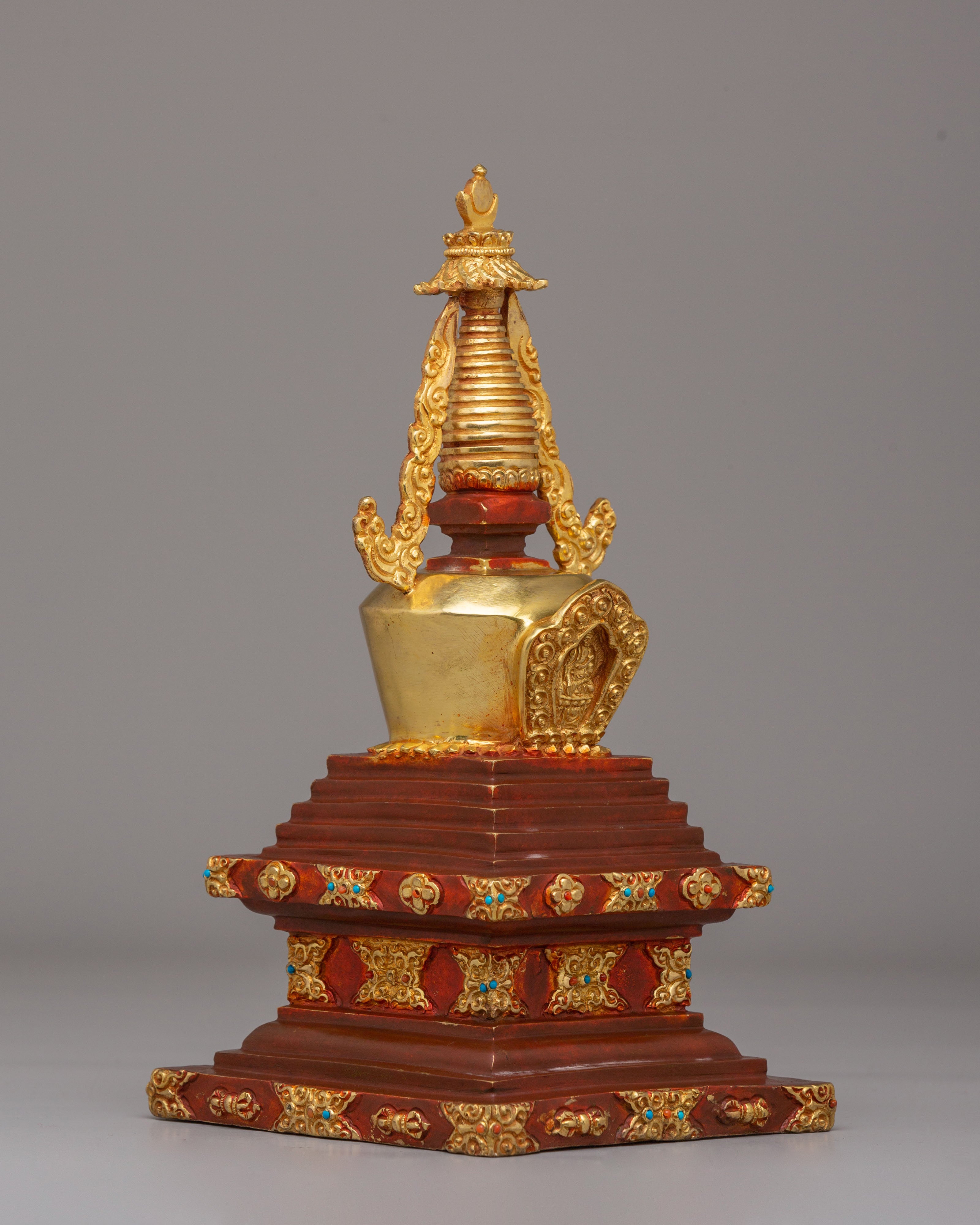 Handcrafted Enlightenment Jangchub Stupa | Symbol of Wisdom and Spiritual Awakening