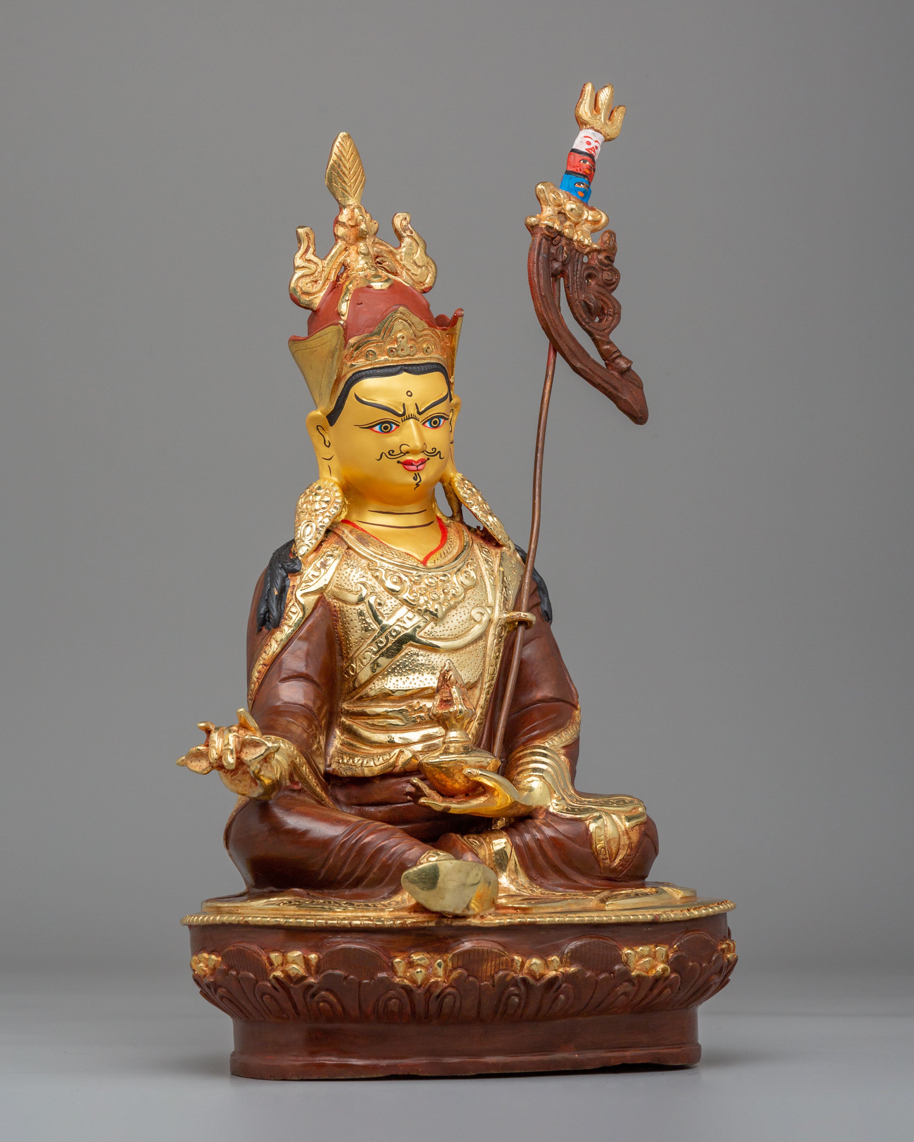 Lotus-Born Master Statue for Buddhist Ritual | Perfect for Altar Decor