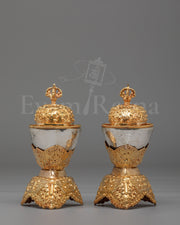 Traditional Ritual Kapala Set
