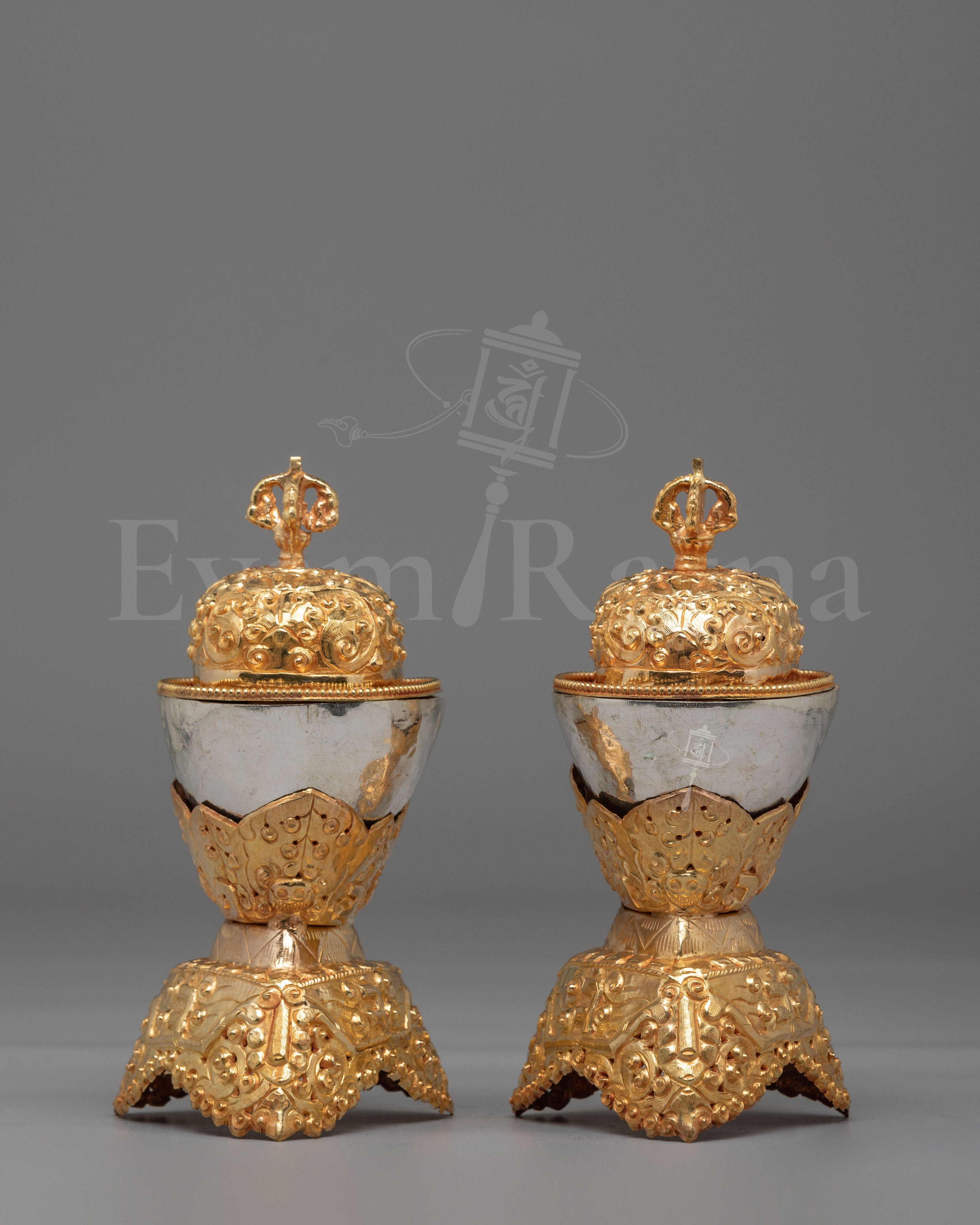 Traditional Ritual Kapala Set