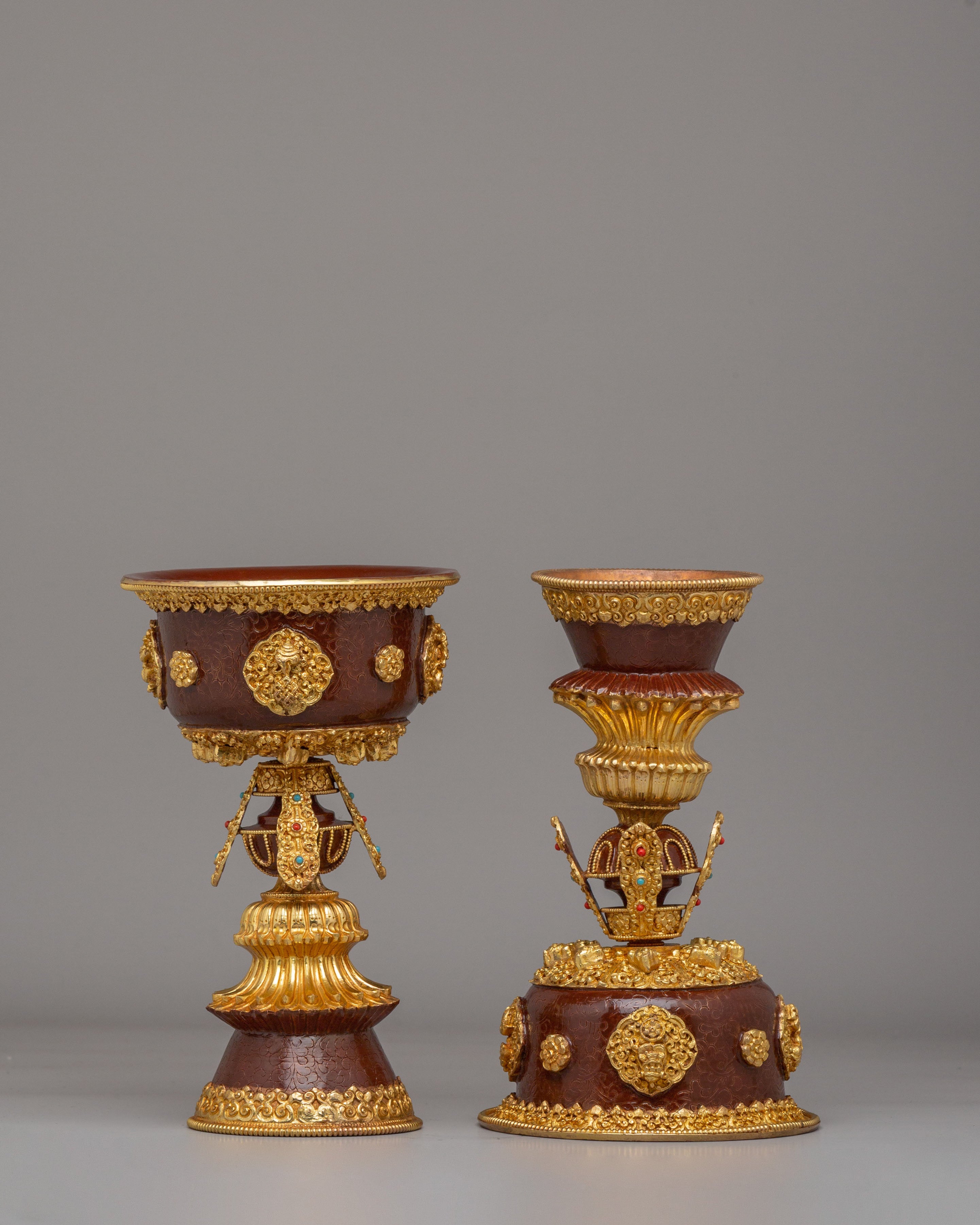 Himalayan Butter Lamp for Ritual | Tibetan Buddhist Light Offering