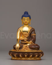 Shakyamuni Buddha Altar Statue | Tibetan Meditation Buddha