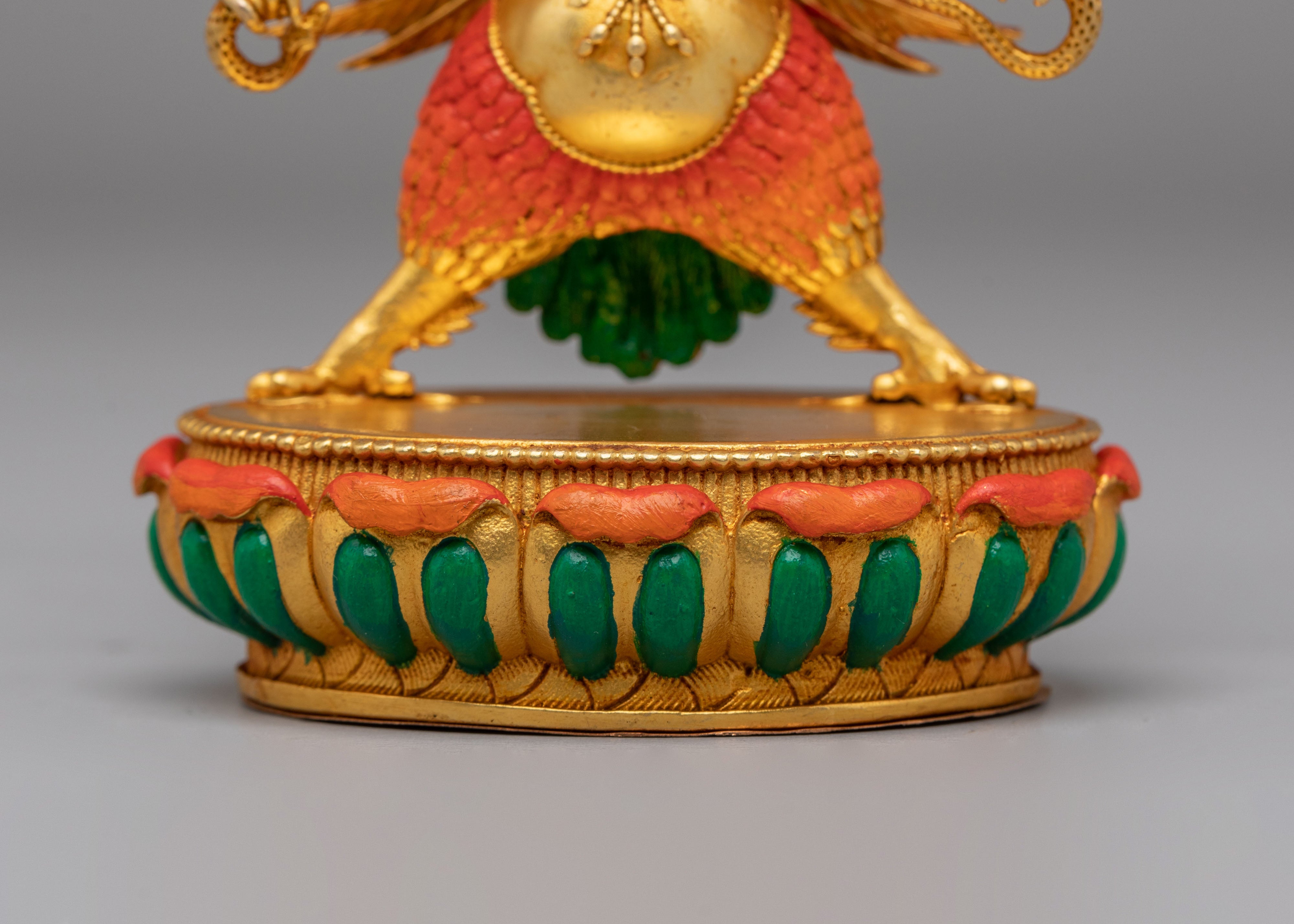 Tibetan Scared Buddhist Garuda Statue | Bird Deity Figurine